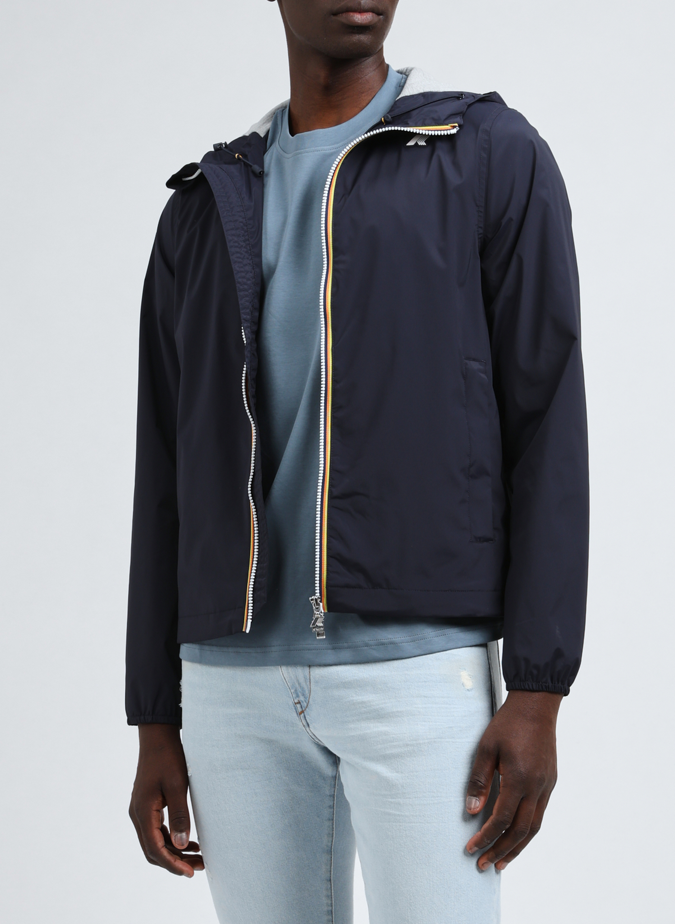Waterdichte hoodie met capuchon K-WAY Blauw