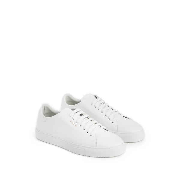 Baskets basses en cuir