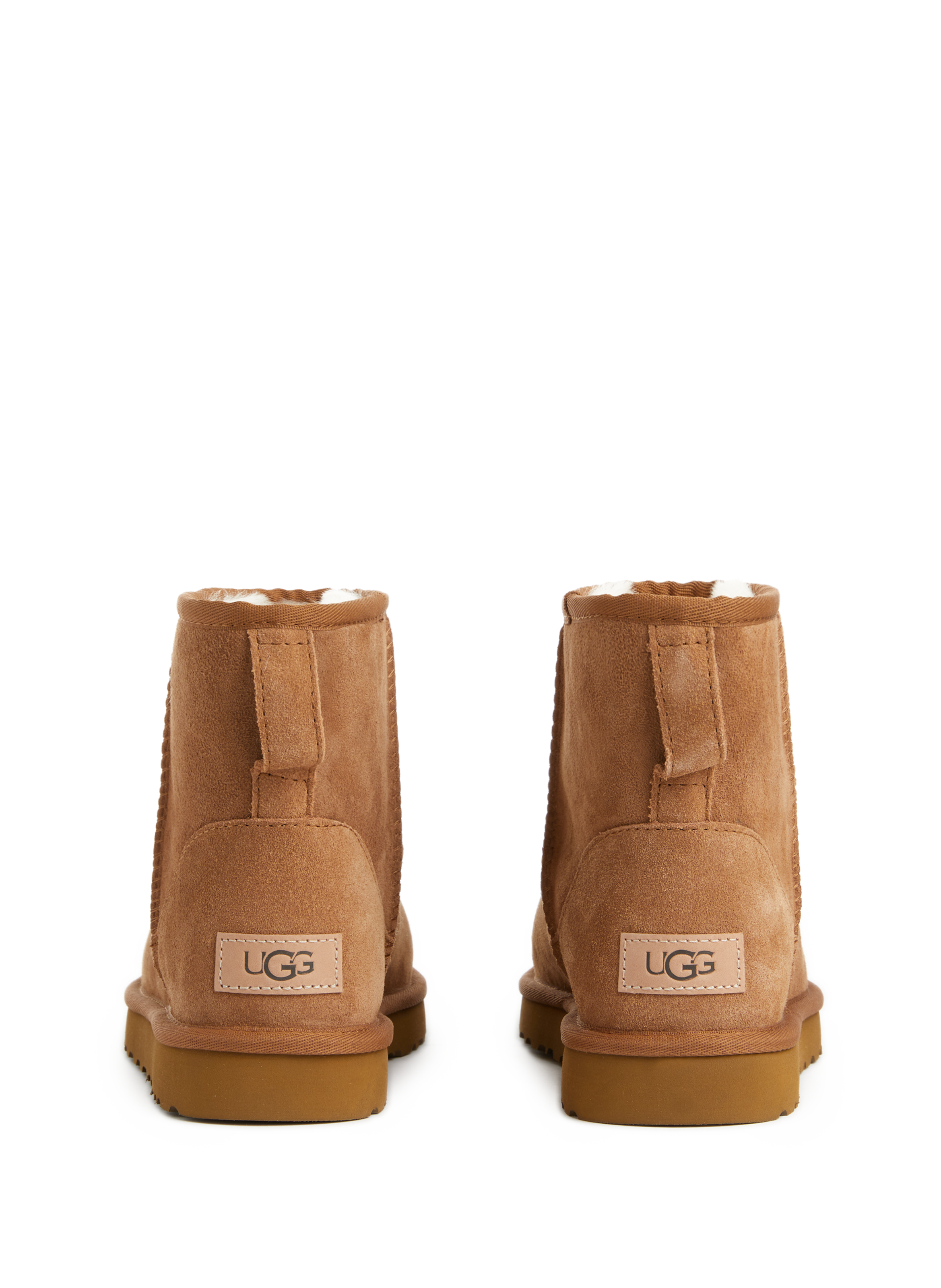 Bottines classiques en suède UGG Marron