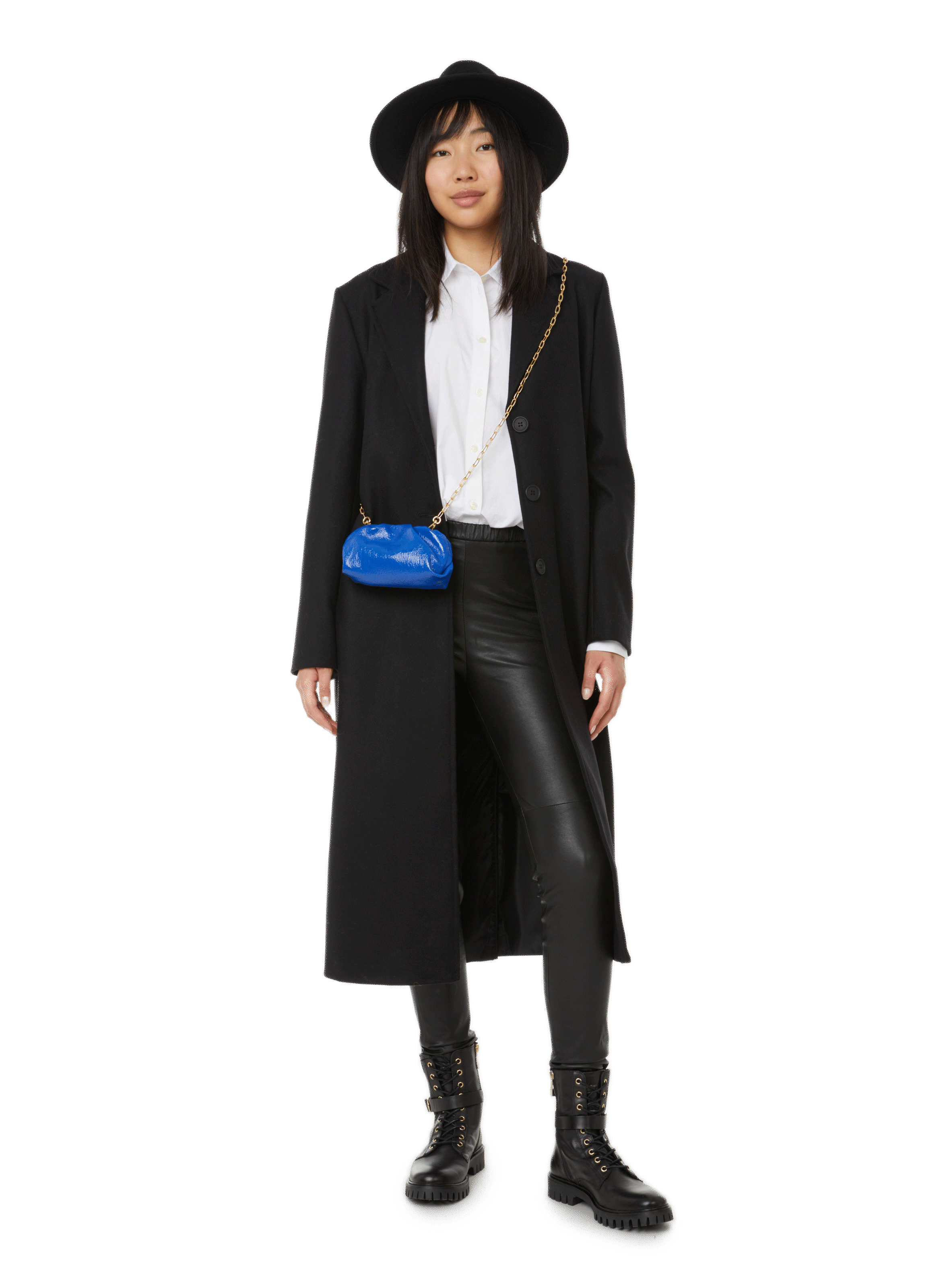 Chapeau fedora en laine SAISON 1865 Noir