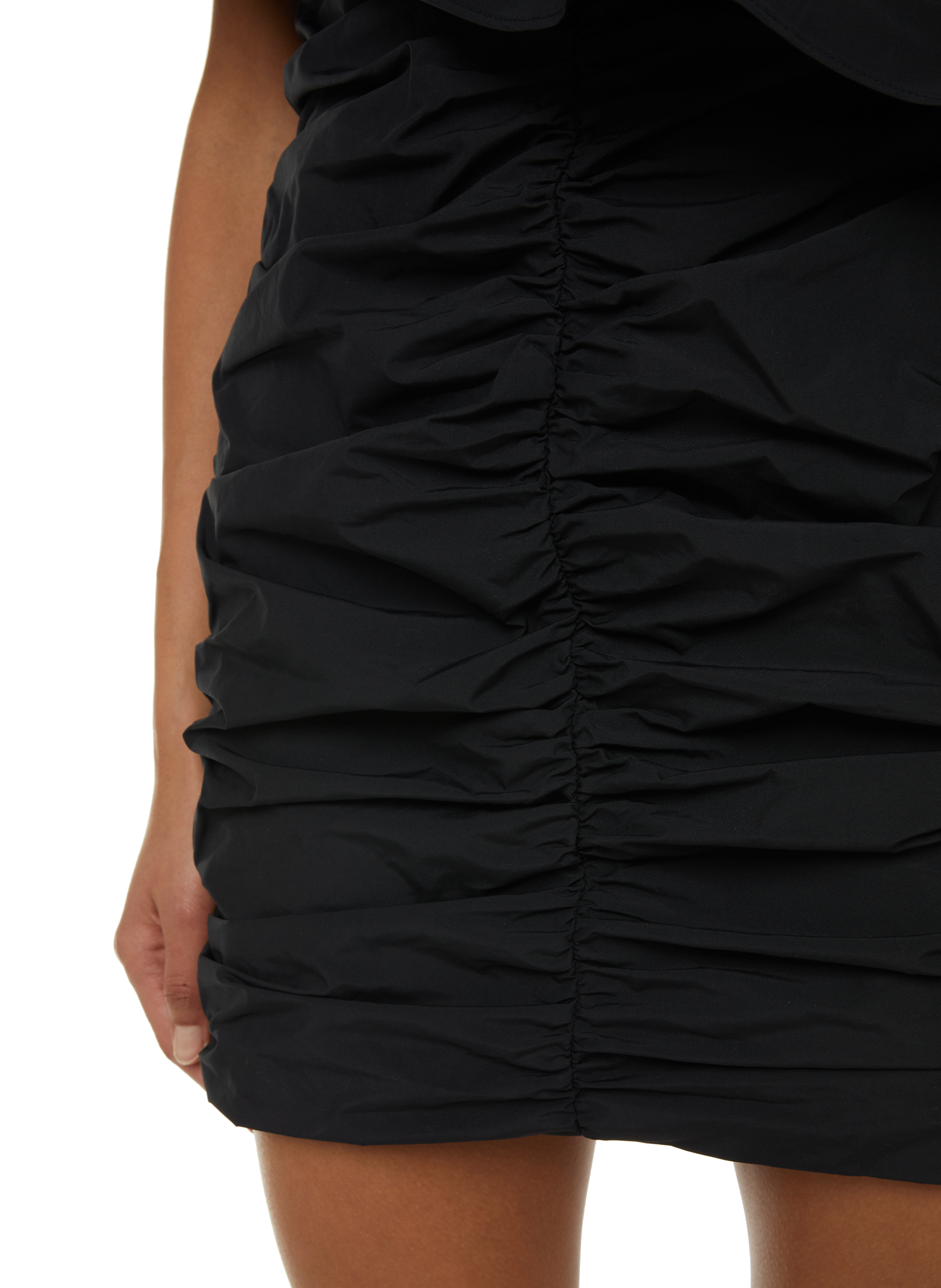 Robe courte symétrique Noir