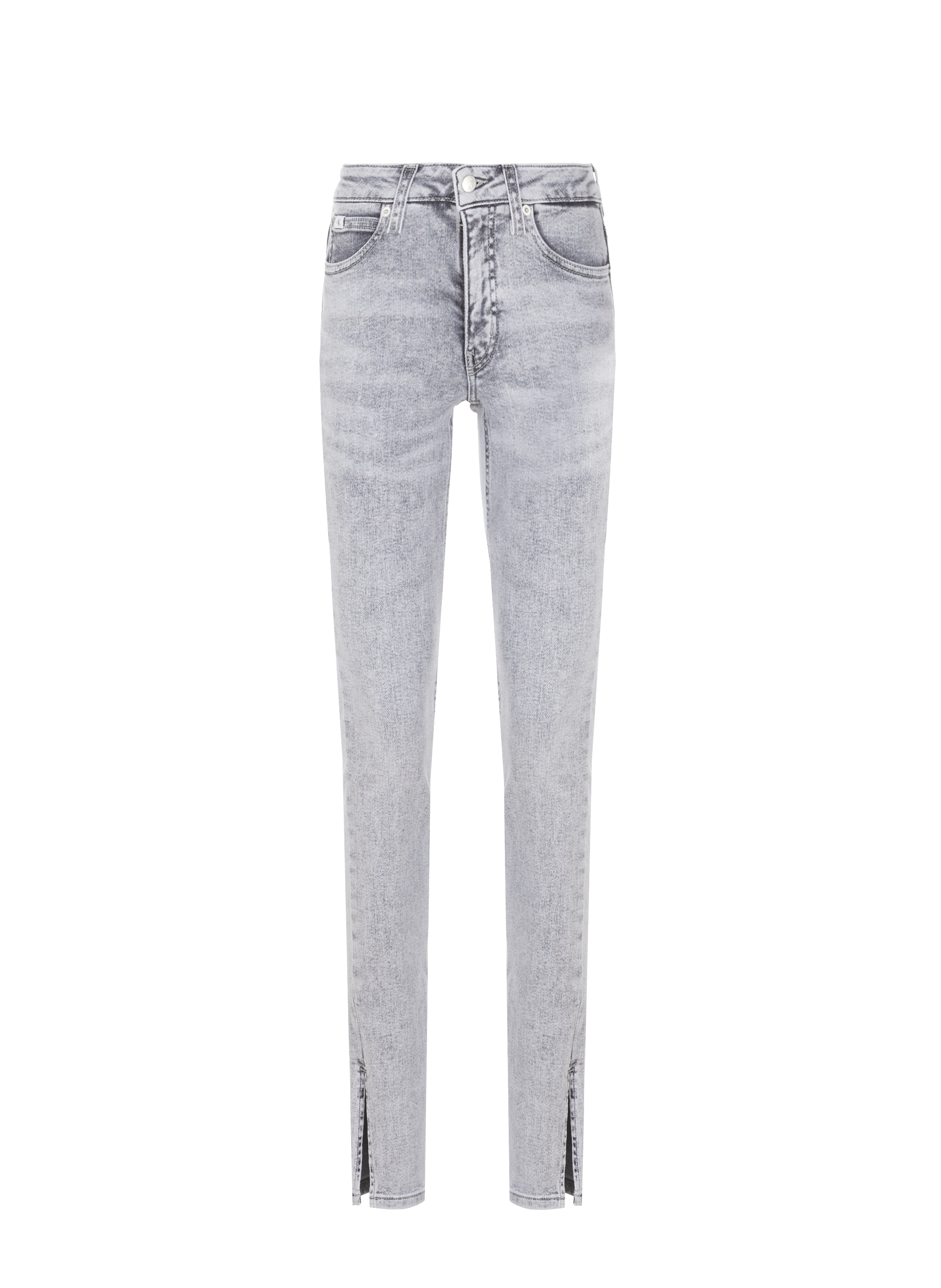 Jean skinny en coton recyclé mélangé CALVIN KLEIN Gris