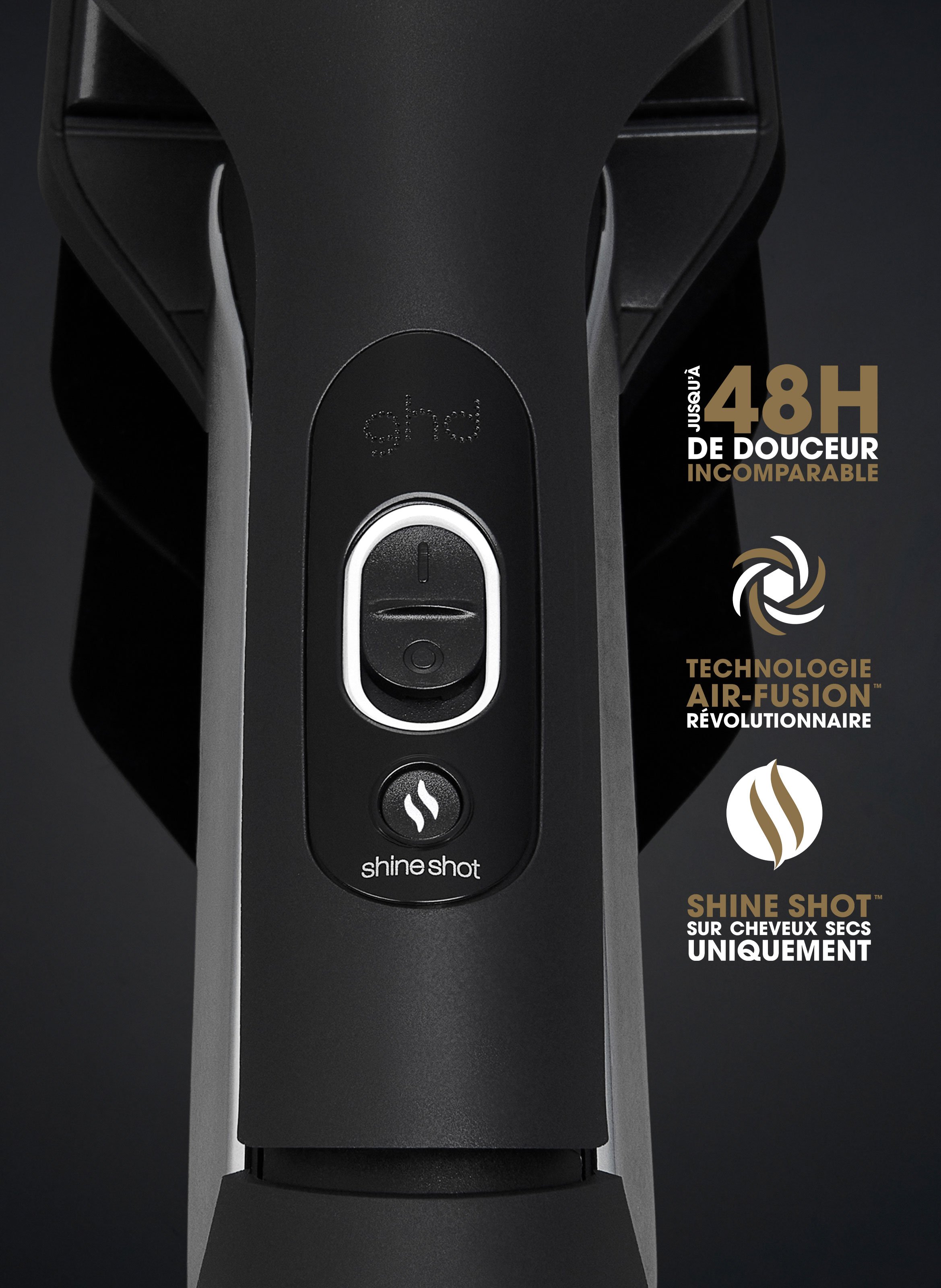 Lisseur séchant 2-en-1 GHD - Duet Style noir GHD No color