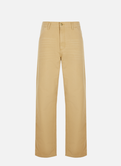 Pantalon droit en coton  BeigeCARHARTT WIP 