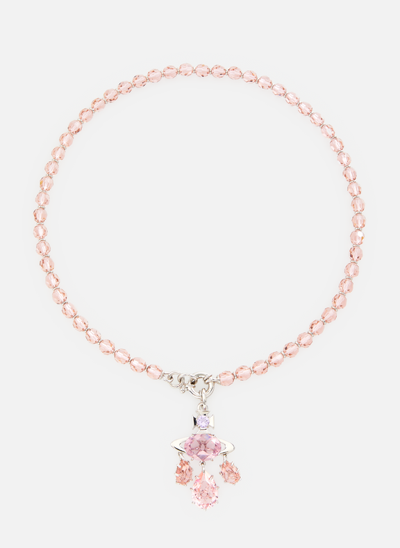 VIVIENNE WESTWOOD Augusta necklace  Pink