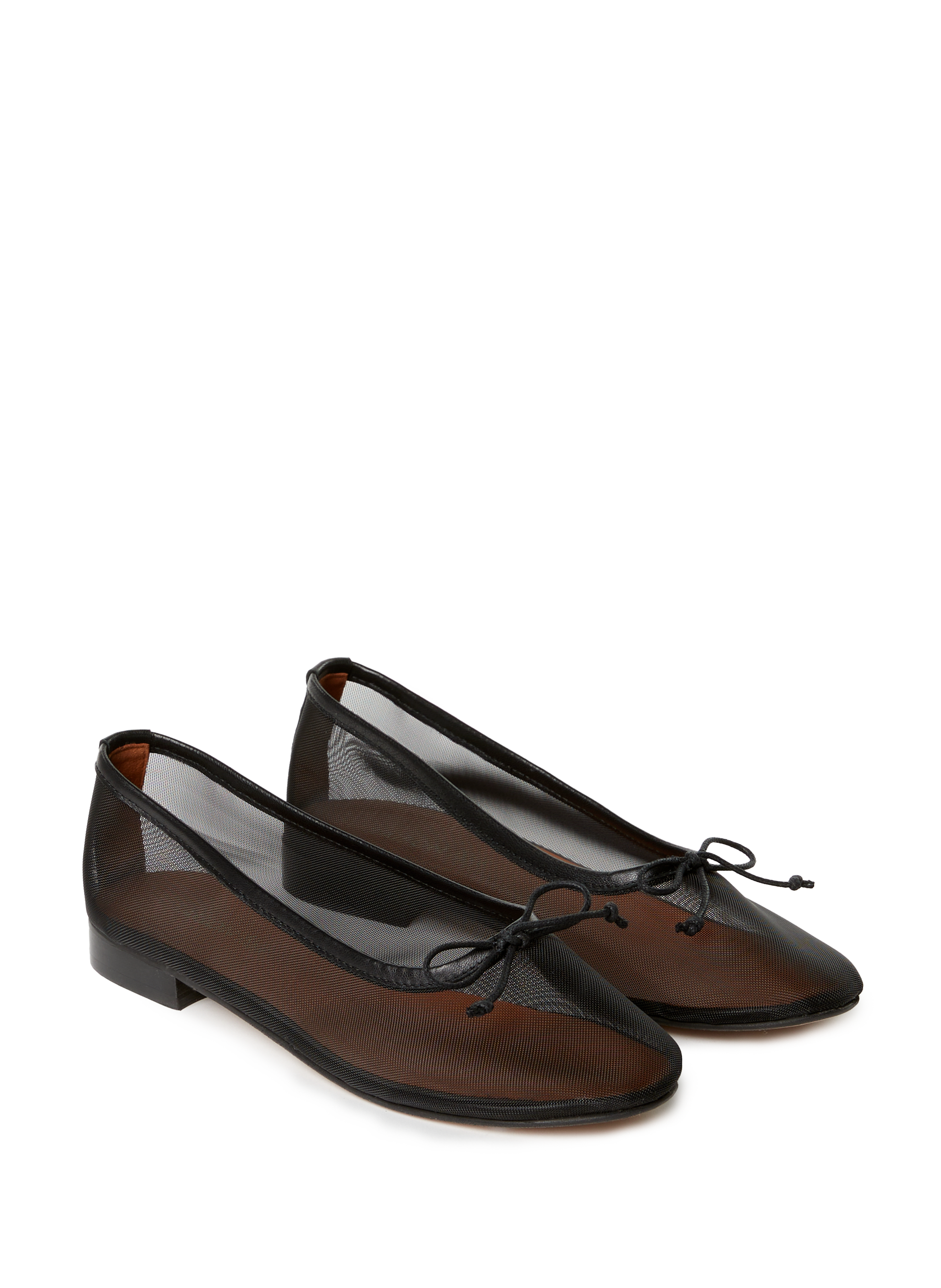 Ballerines en cuir CATHERINE SAISON 1865 Noir