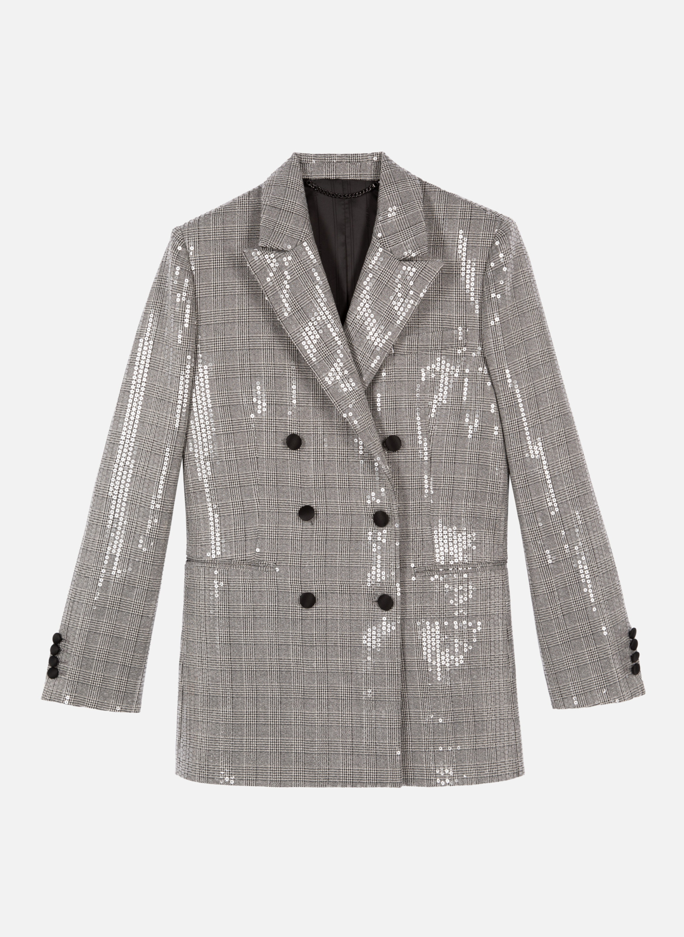 Veste à sequins prince de galles THE KOOPLES 