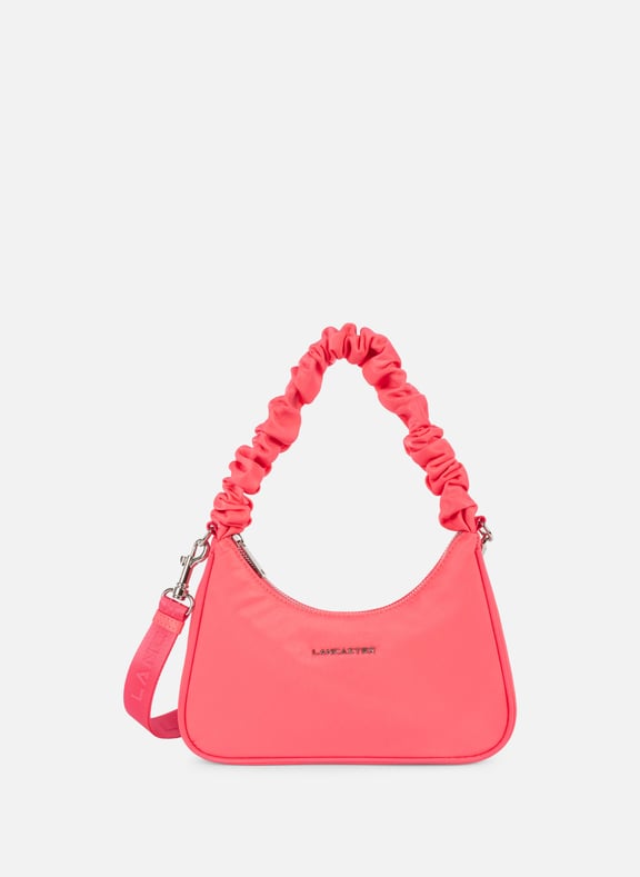 Petit sac besace - basic chouchou Rose by LANCASTER LANCASTER Petit sac besace - basic chouchou Rose