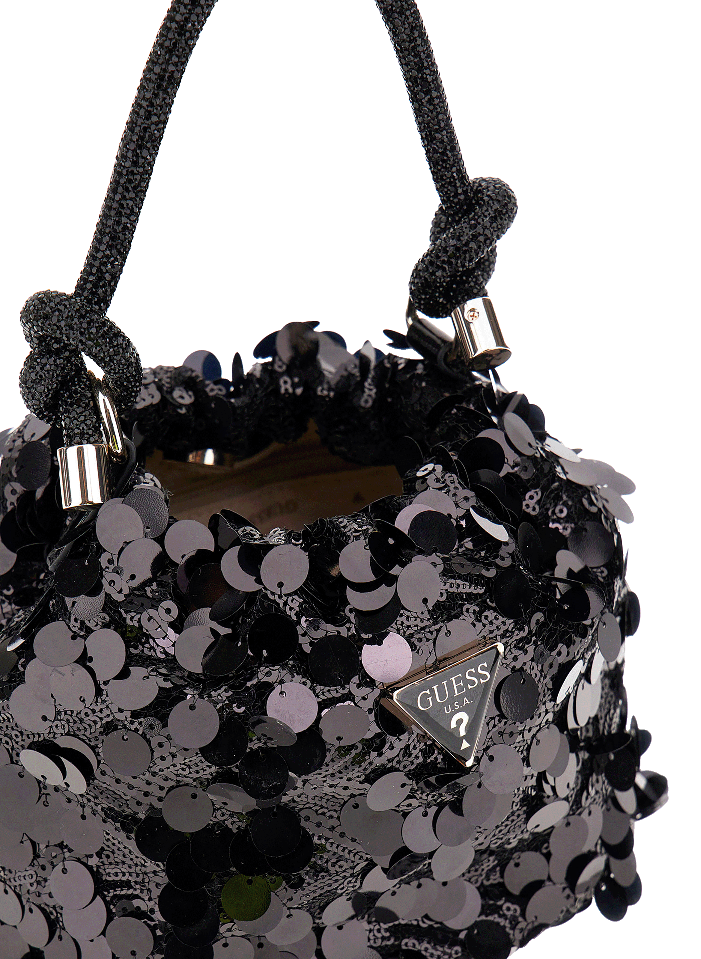 Sac à main Holiday Shine GUESS Noir