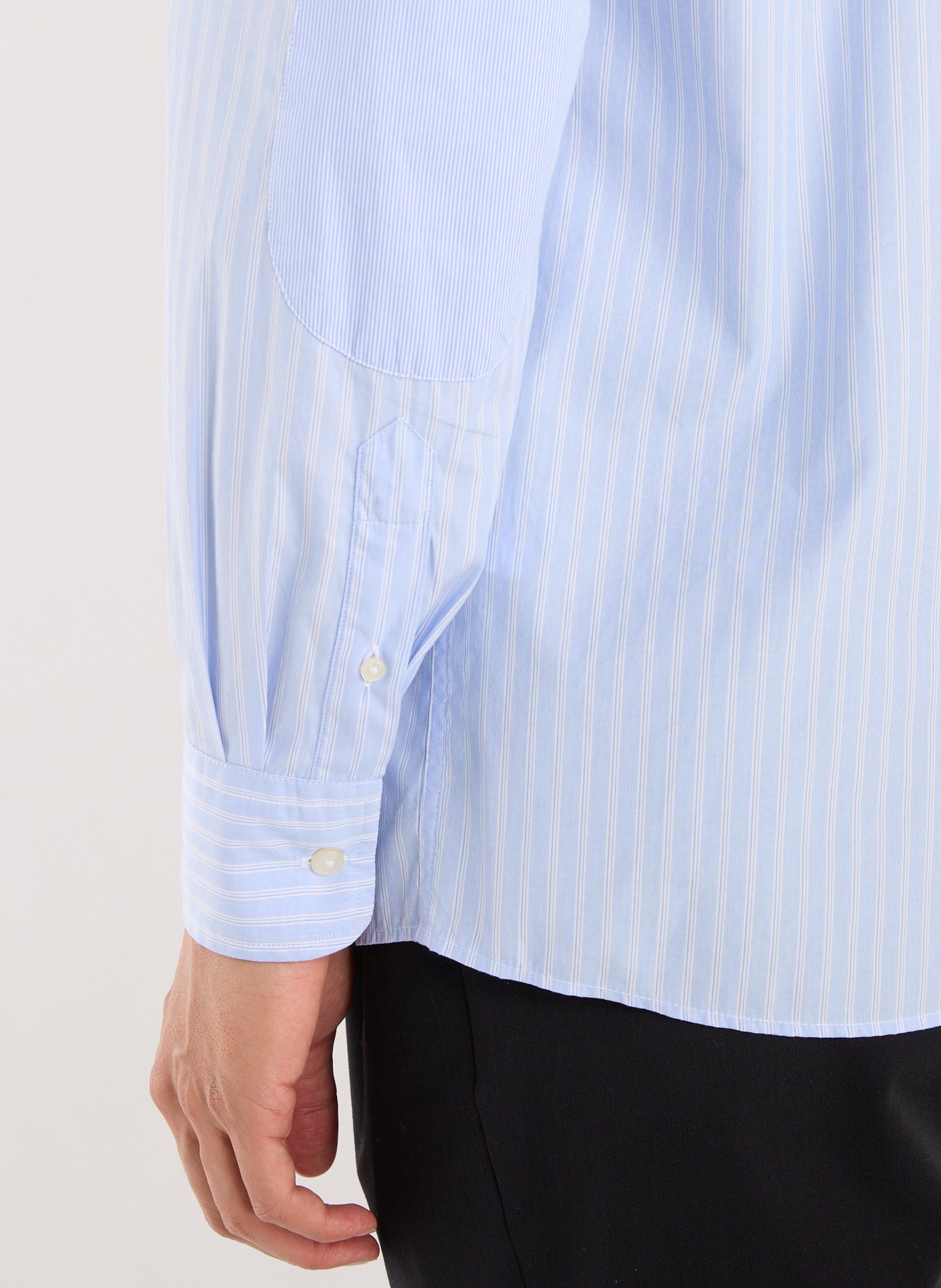 Linen shirt FACONNABLE Blue