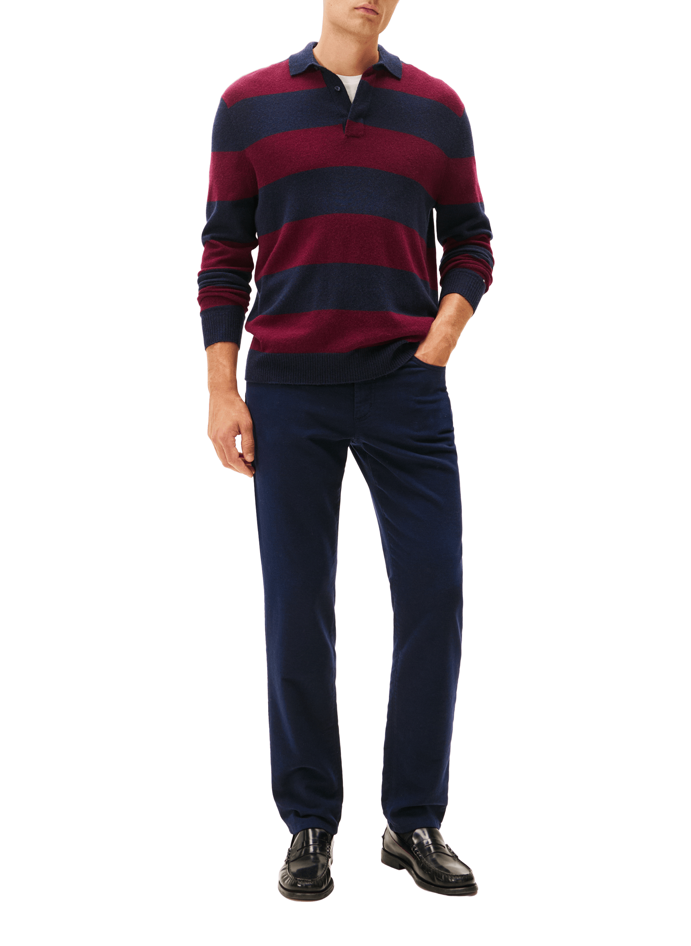 Denton straight pants TOMMY HILFIGER Blue