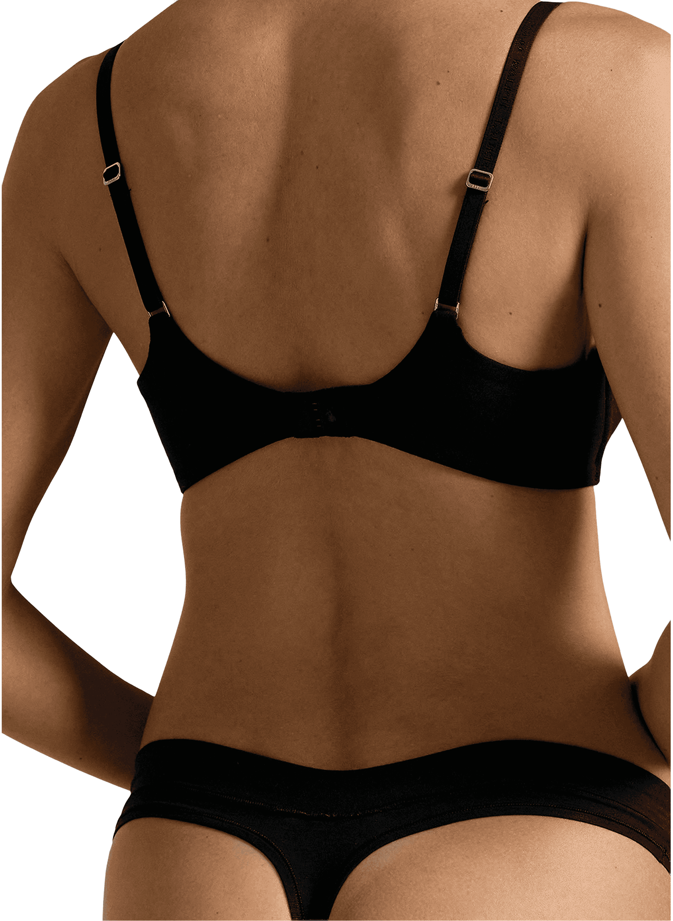 Soutien-gorge côtelé POLO RALPH LAUREN Noir