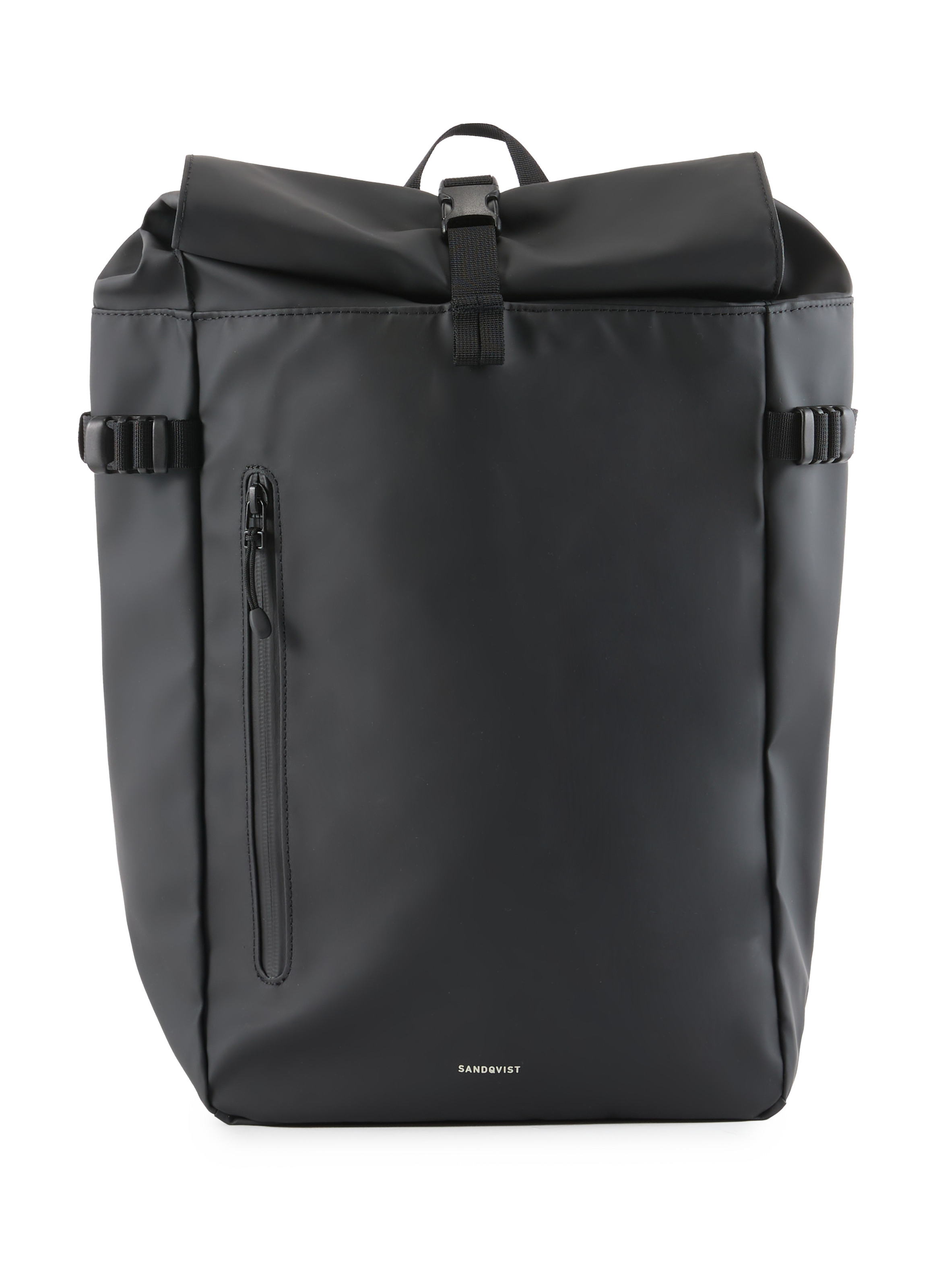 SANDQVIST Sac à dos Stream Slim Rolltop M Noir
