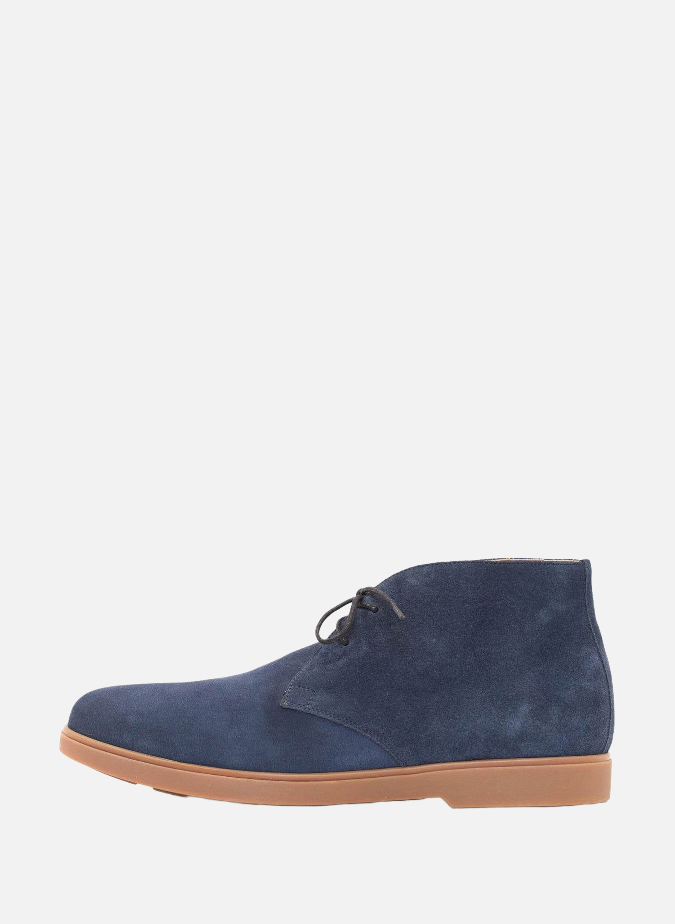 Bottines daim sahara FINSBURY Bleu