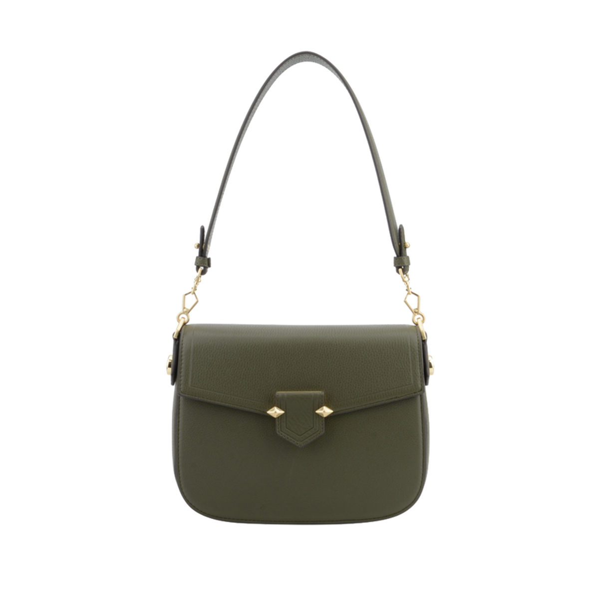 Sèvres - grand sac trotteur POURCHET Kaki