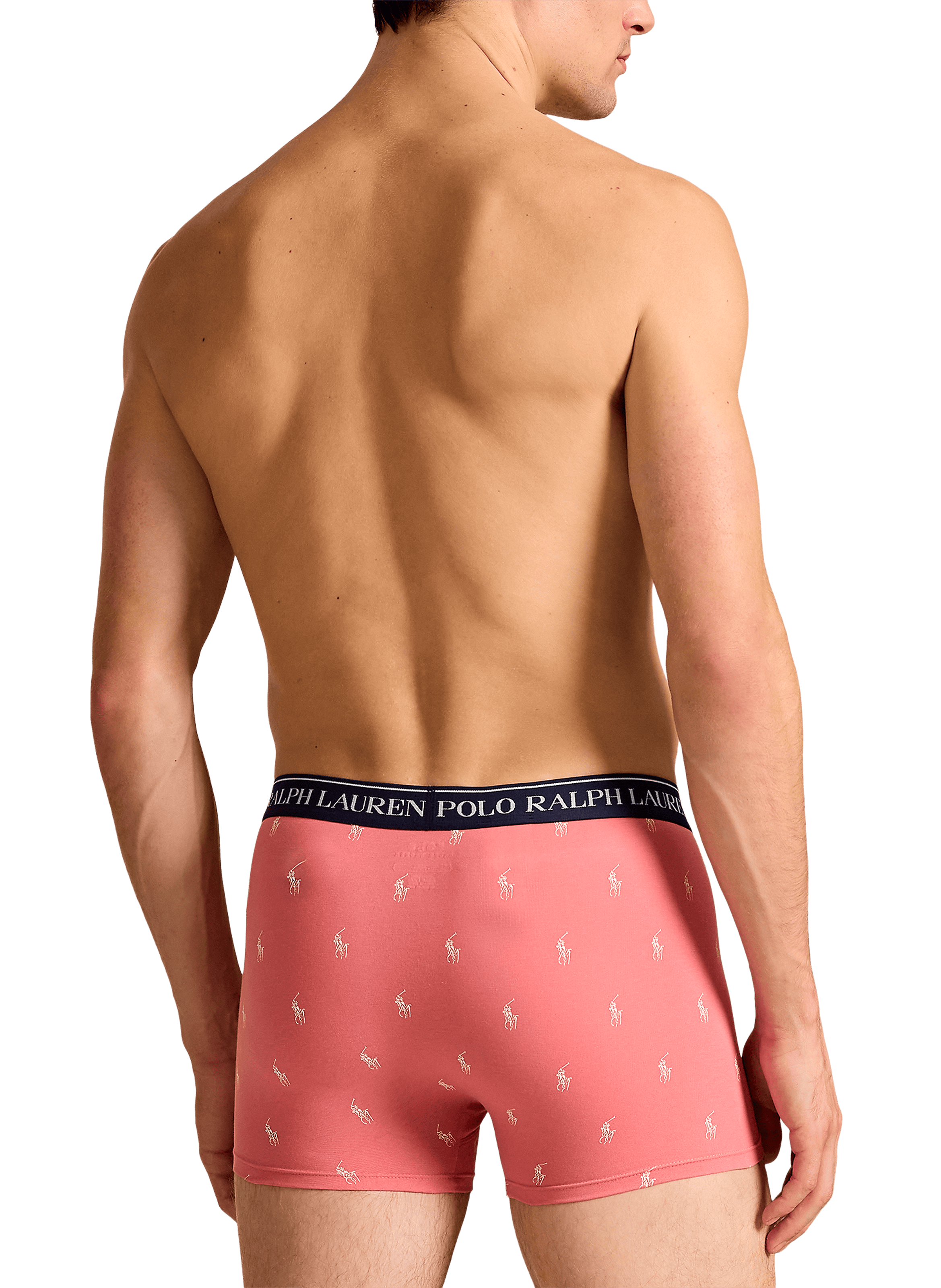  Pack of three cotton boxers POLO RALPH LAUREN Multicolour