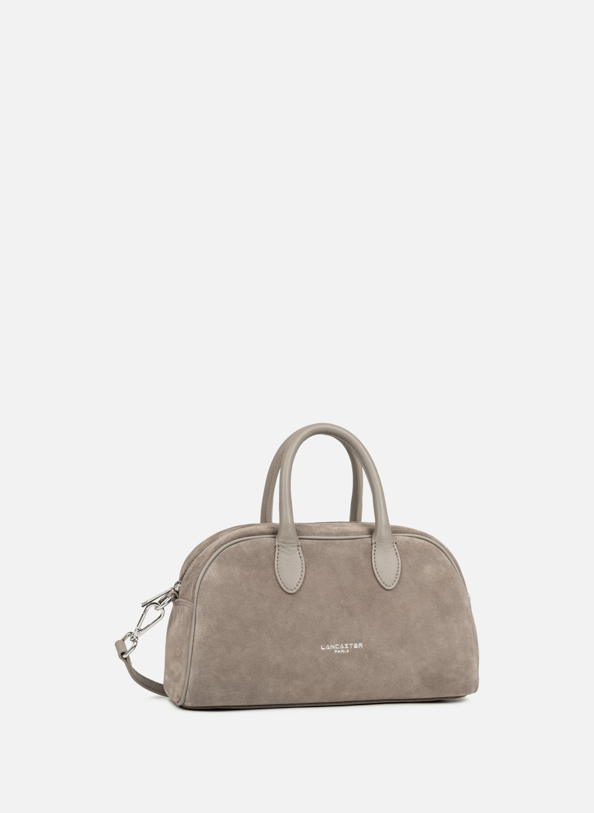 M bowling bag - Suède LANCASTER Grey