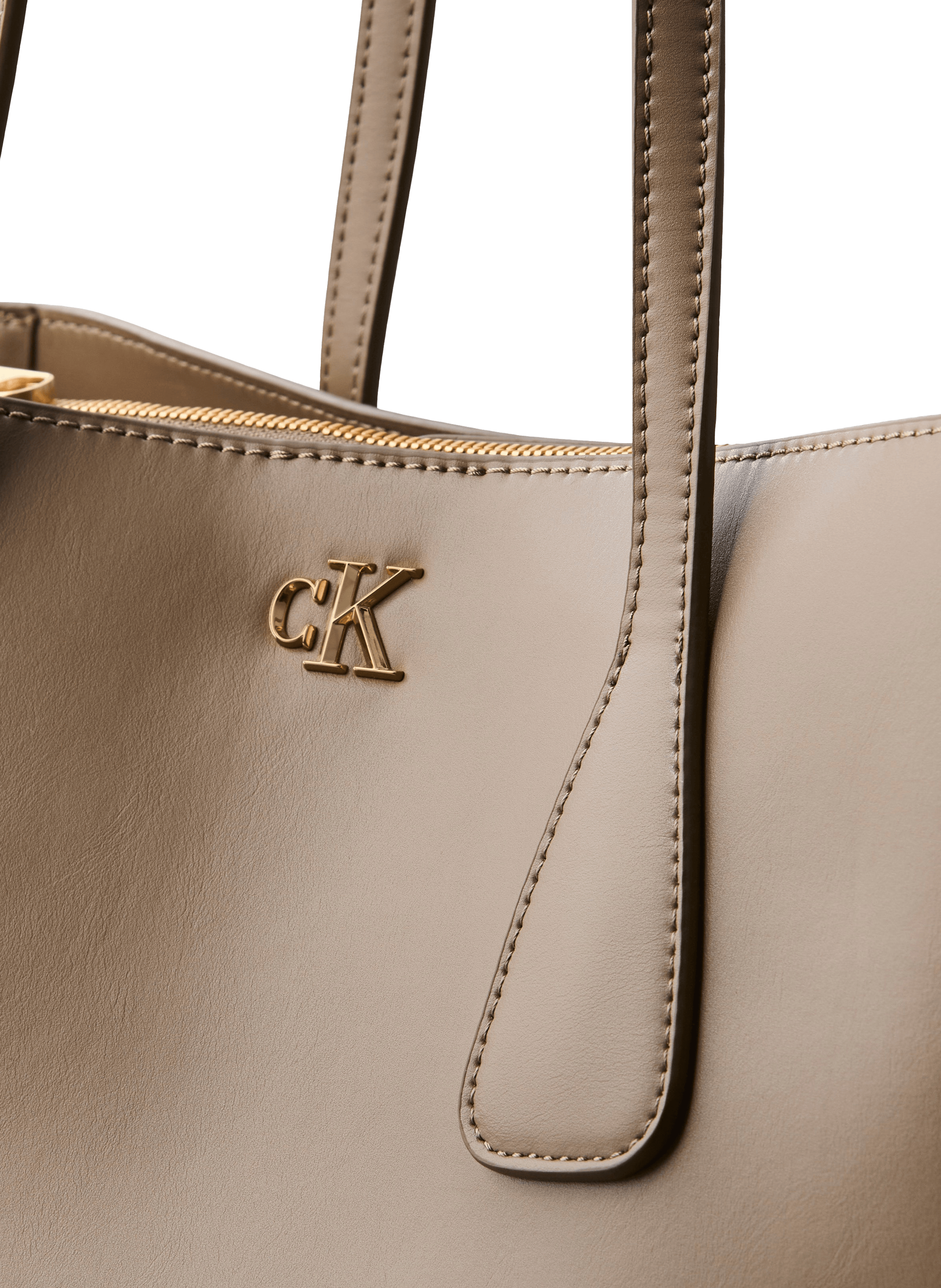 Sac cabas porté épaule CALVIN KLEIN Beige