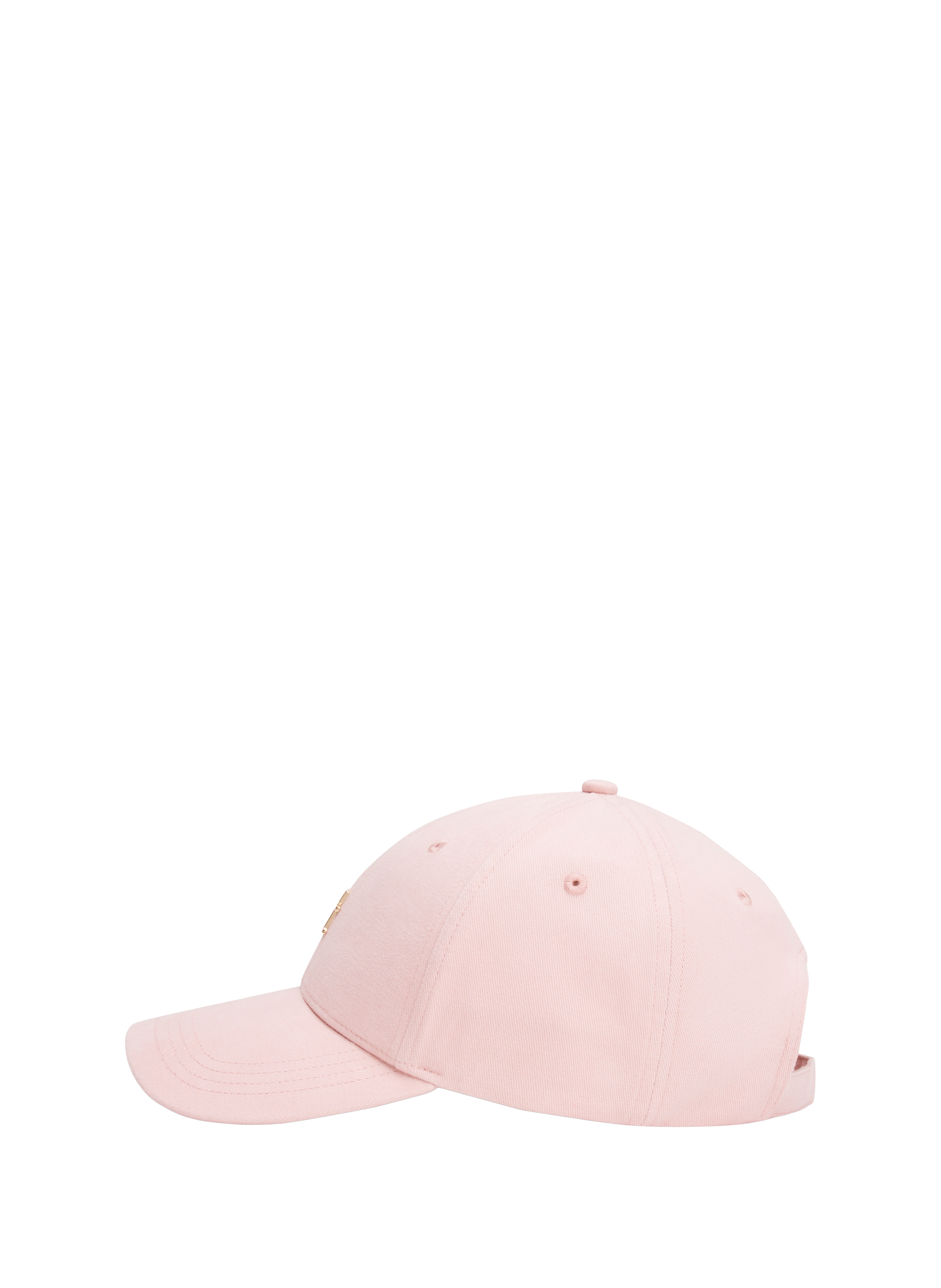 Embroidered cotton baseball cap TOMMY HILFIGER Pink