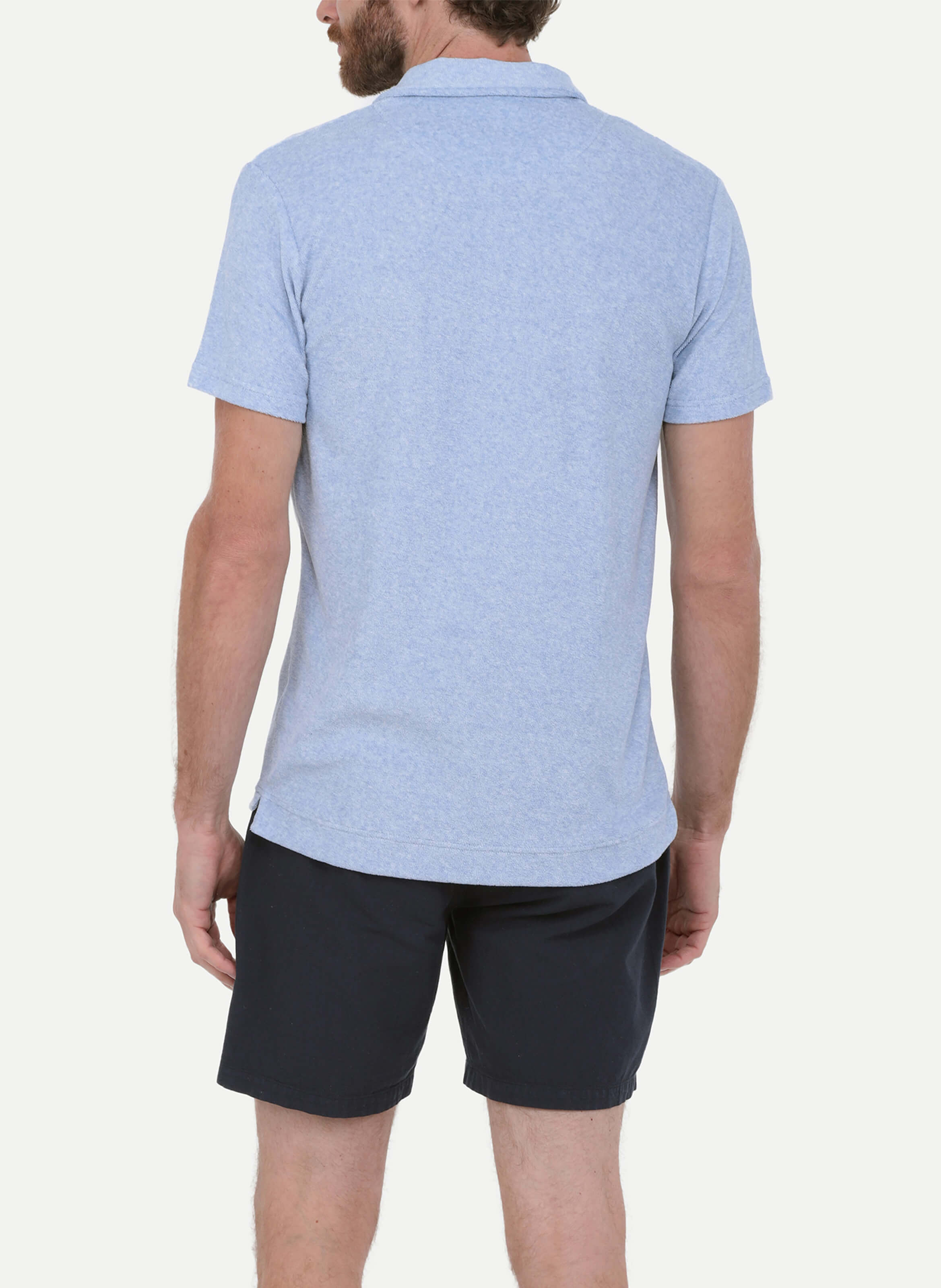 Polo  en éponge GILI'S Bleu