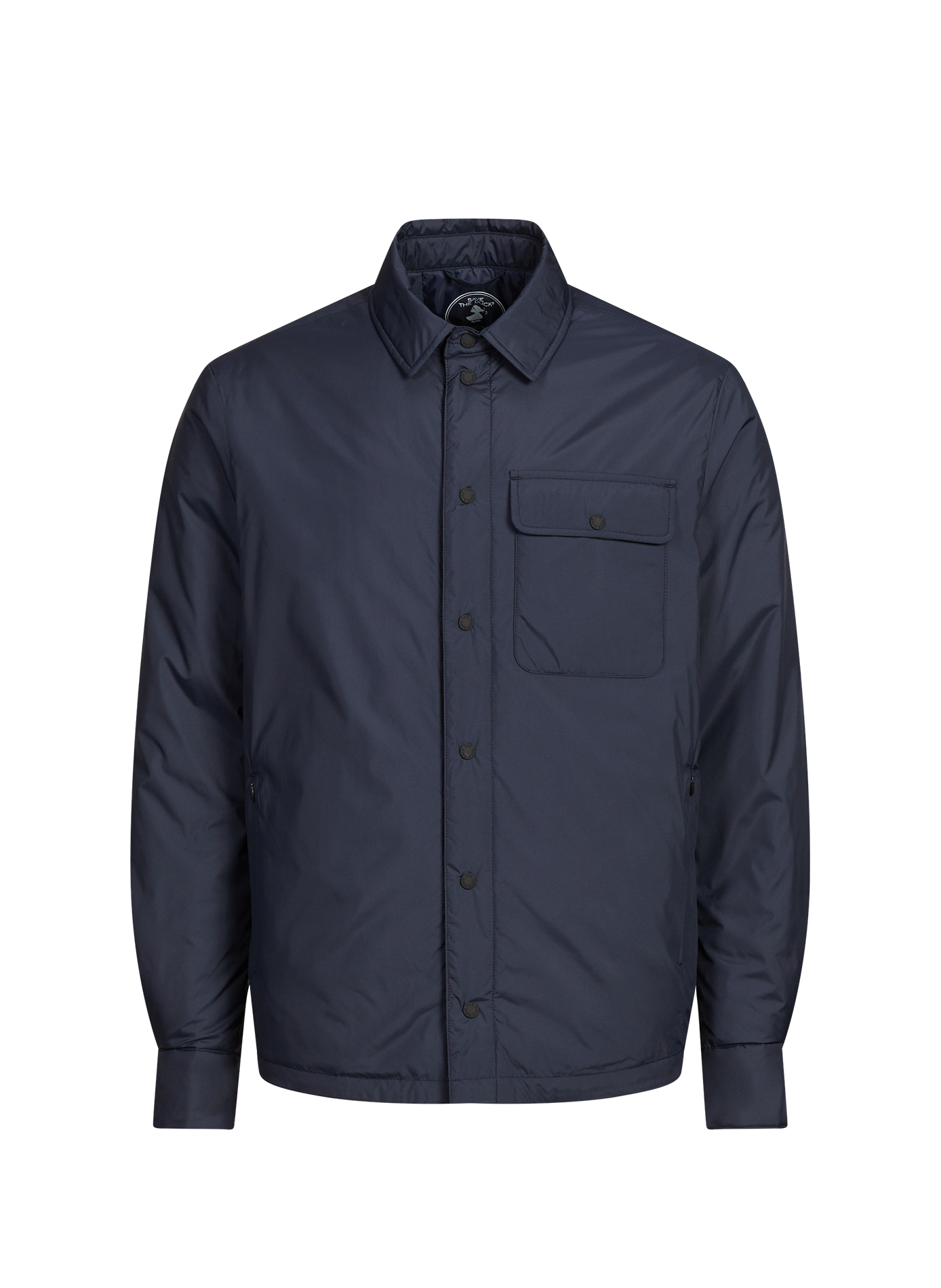 Jacket Stellan with classic collar SAVE THE DUCK Blue