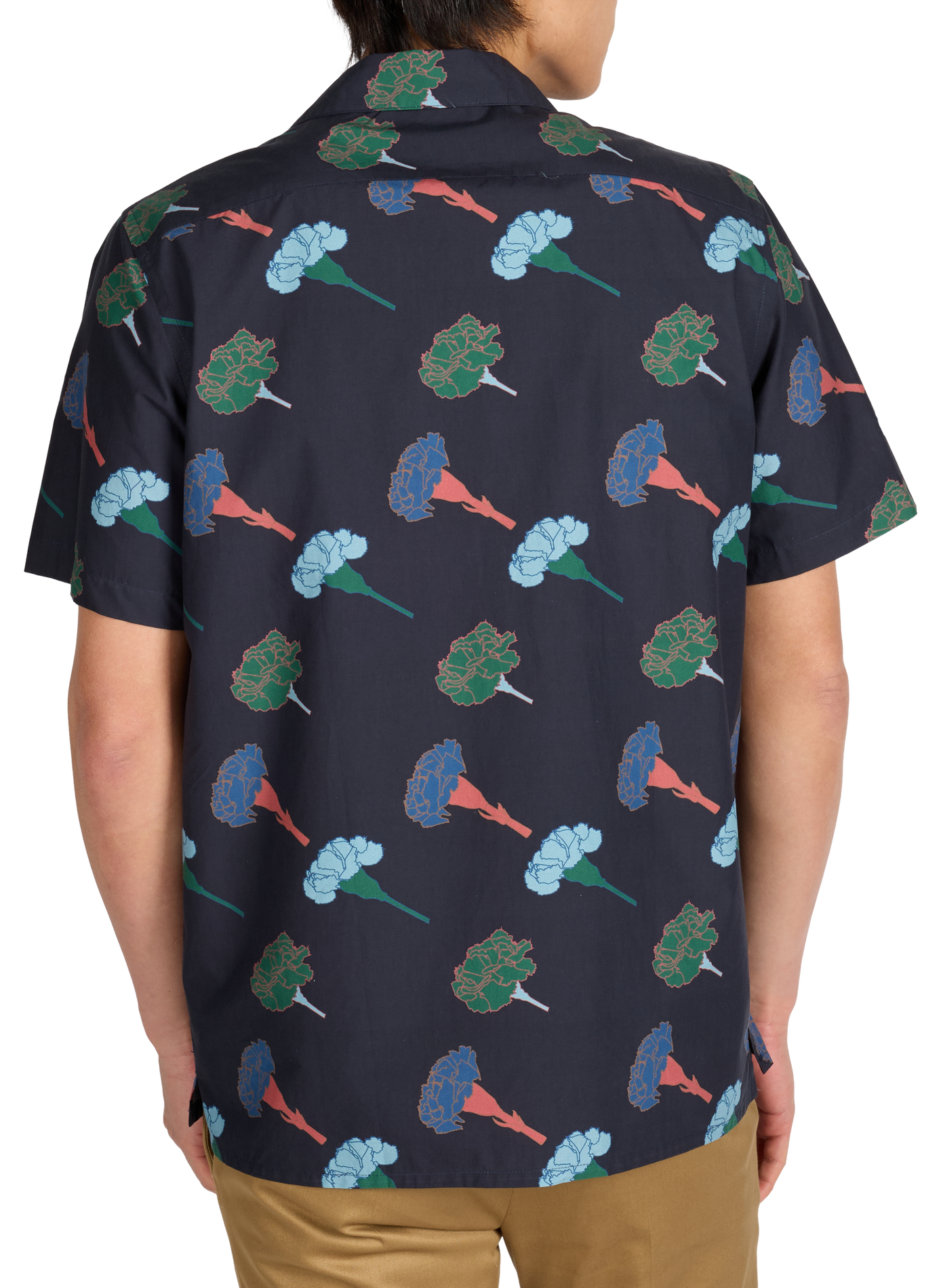 Cotton patterned shirt PAUL SMITH Blue