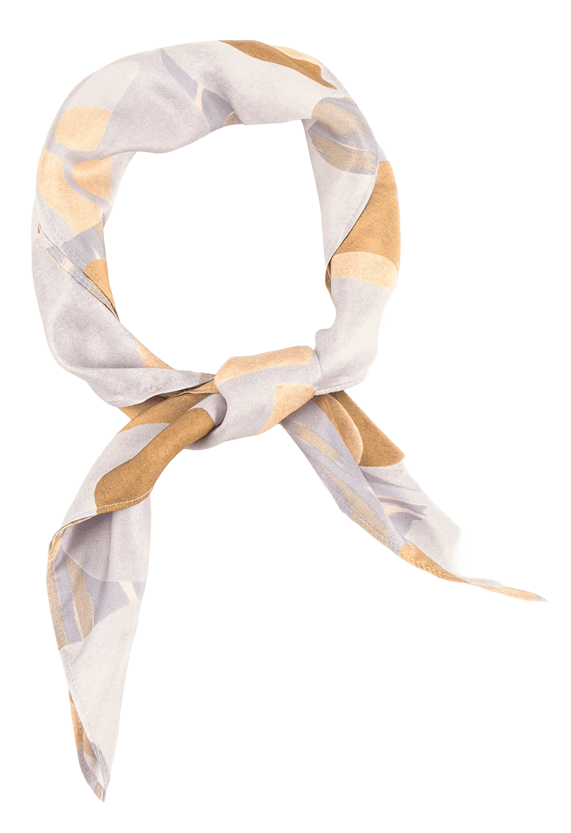 Foulard carré à imprimé exclusif en crêpe scarvi SESSUN Multicolore