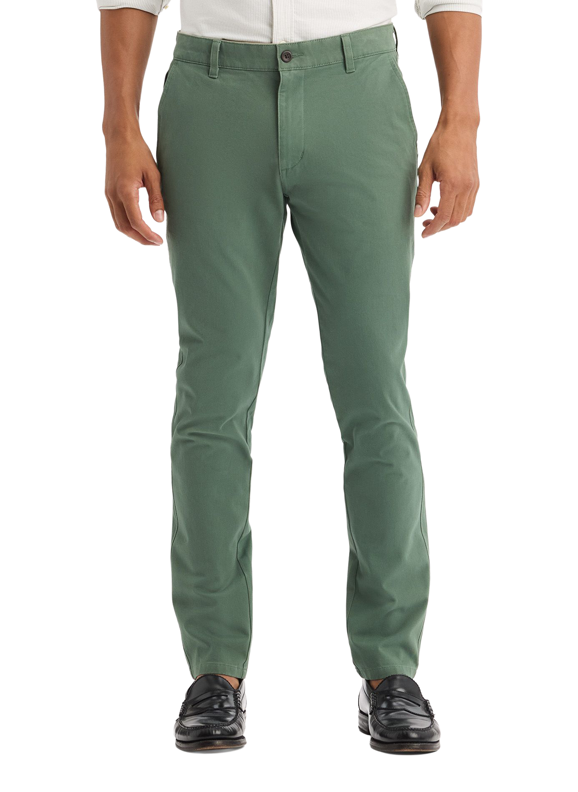 Pantalon chino en coton mélangé DOCKERS Vert