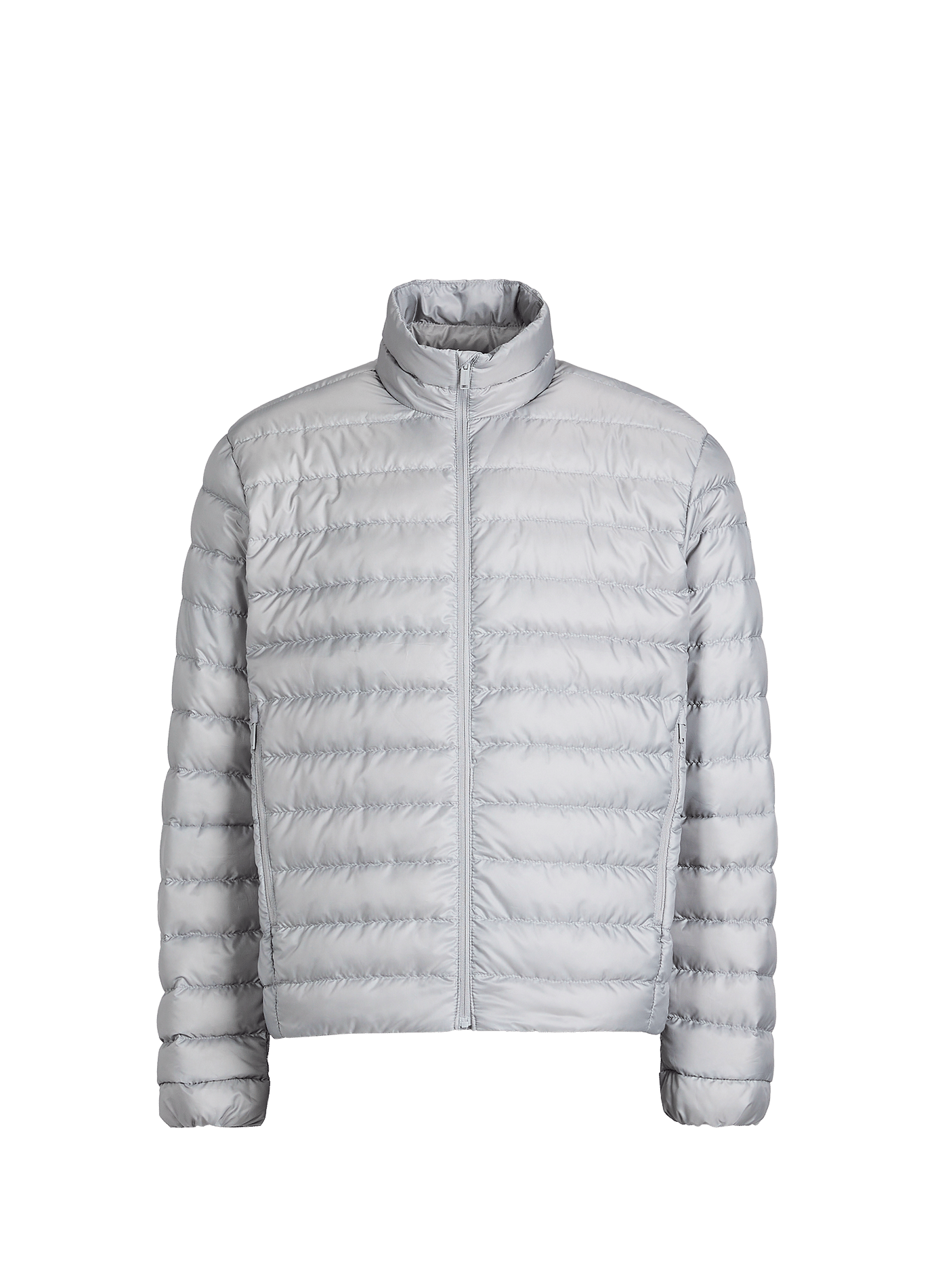 Quilted straight puffer jacket STRATUS Stratus grey
