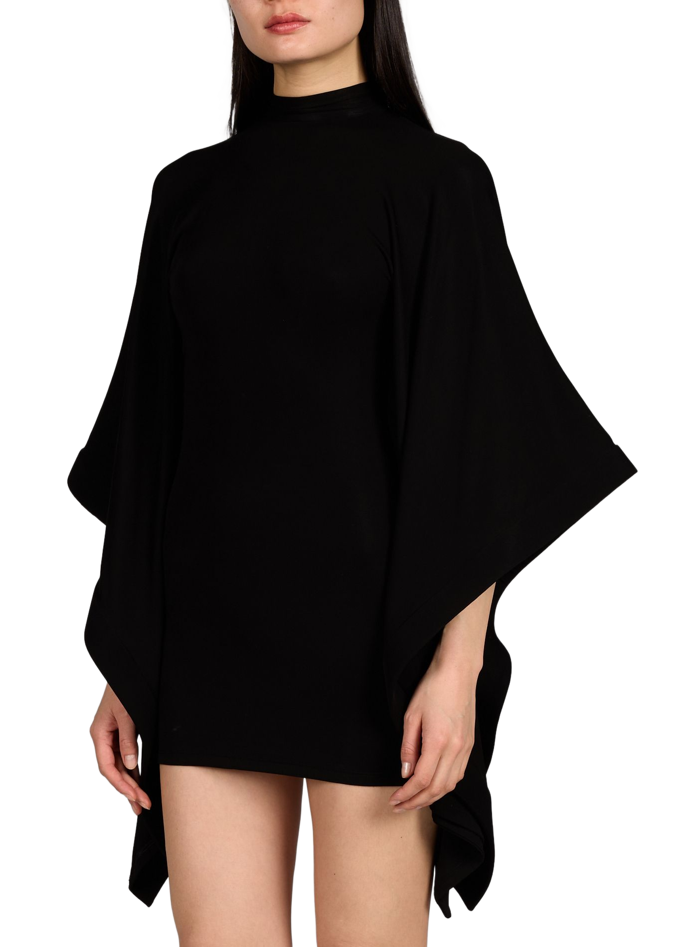 Robe ample unie manches 3/4 ALEXANDER WANG Noir