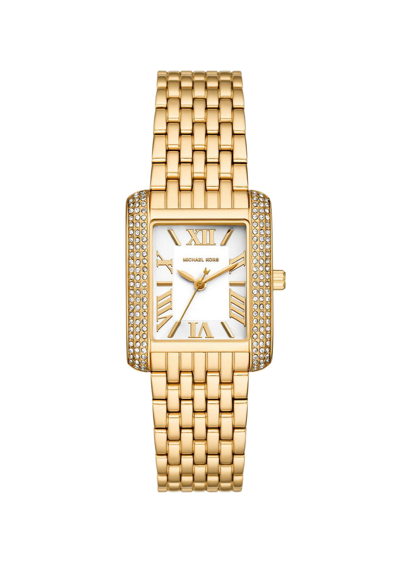 Montre quartz Emery en acier inoxydable MICHAEL KORS MONTRES Blanc