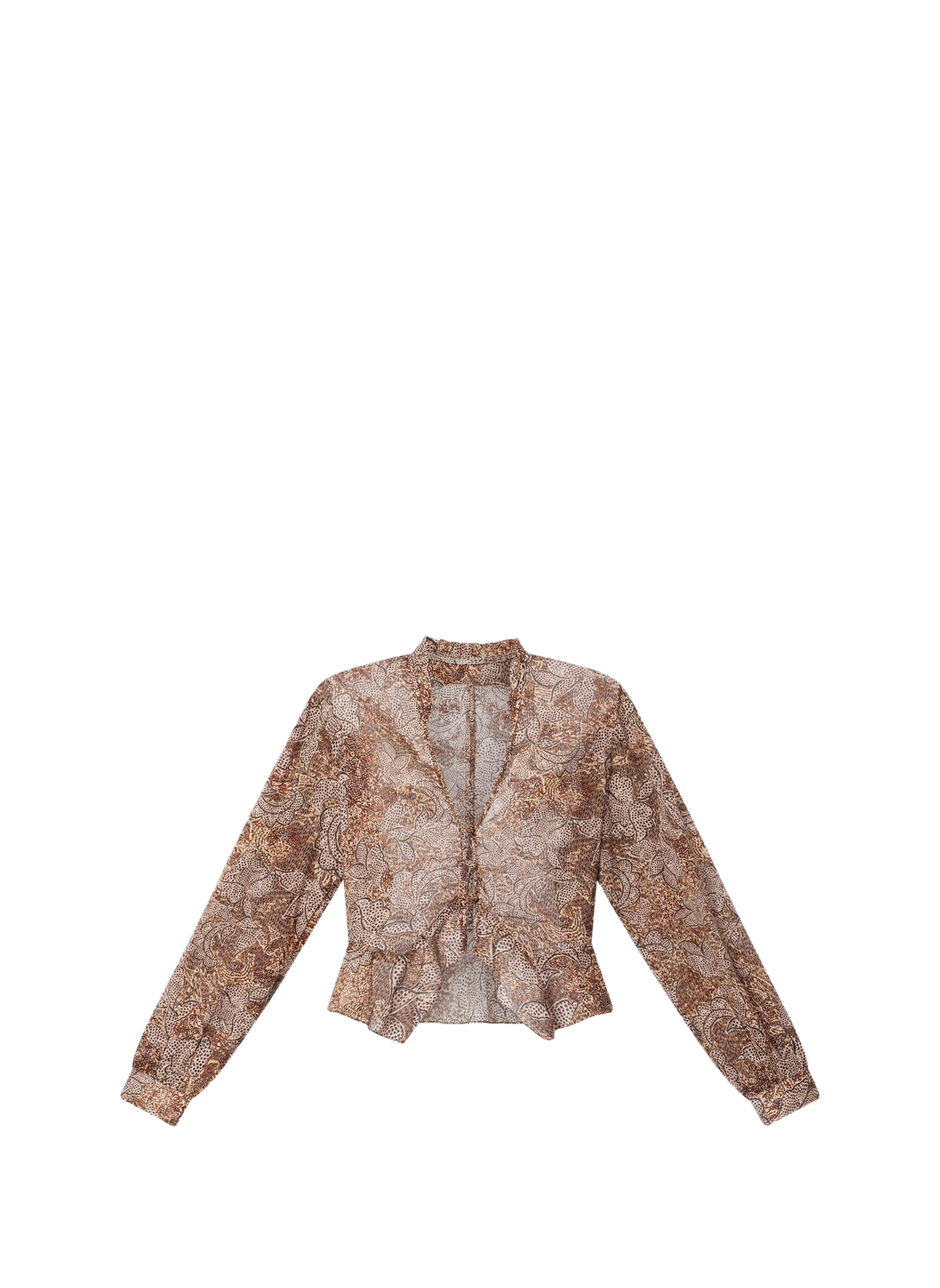 Ruffled cotton voile Celeny blouse ISABEL MARANT White