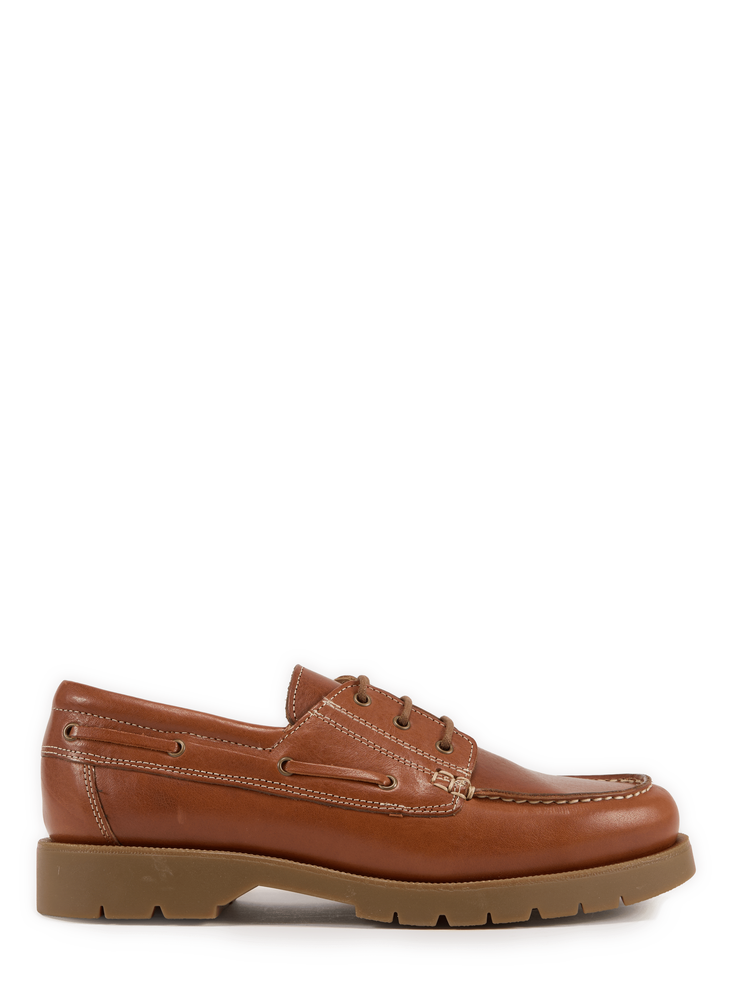 Calfskin leather loafers KLEMAN Brown