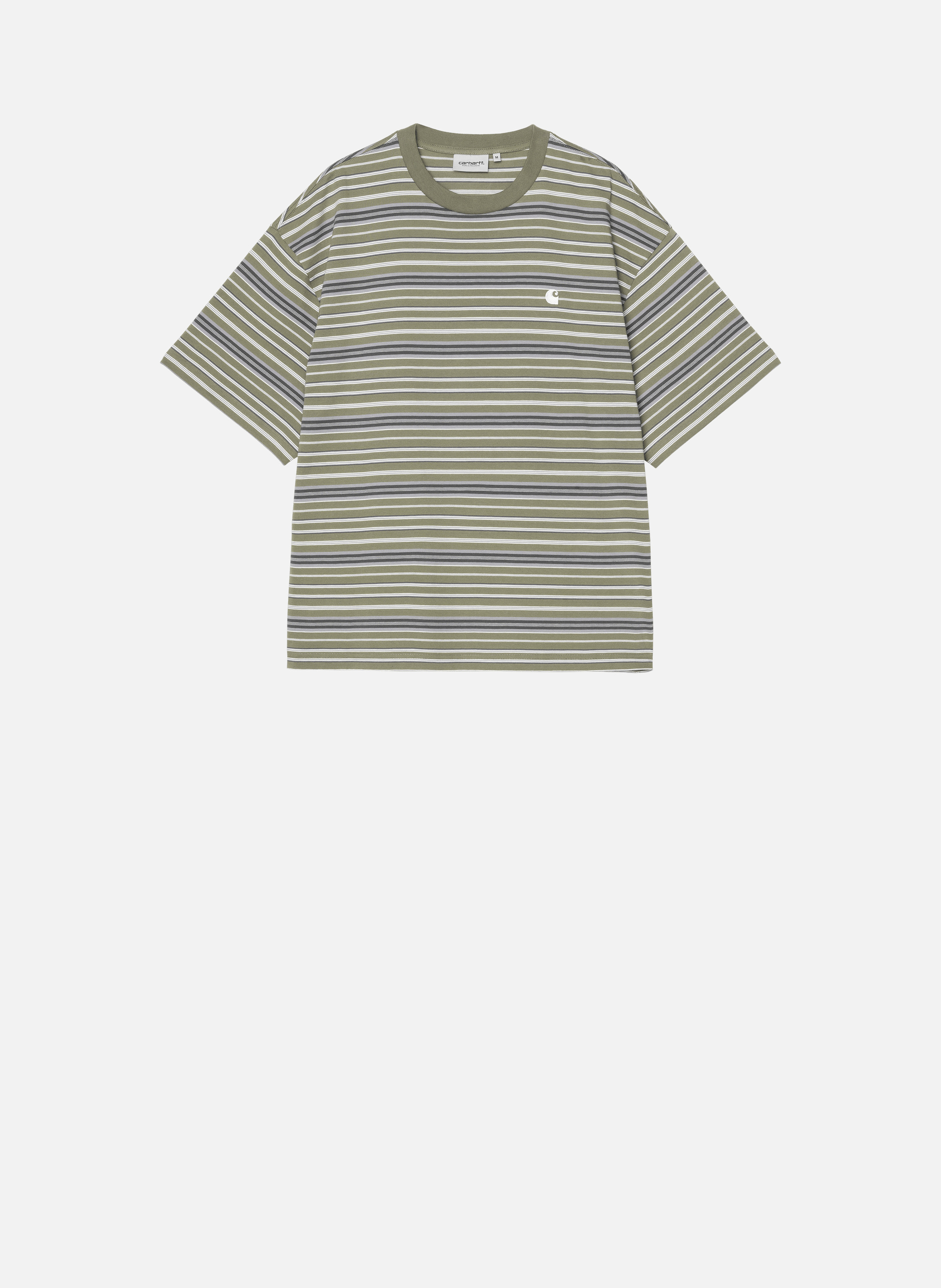 T-shirt s/s zane t-shirt  Zane stripe, dollar green