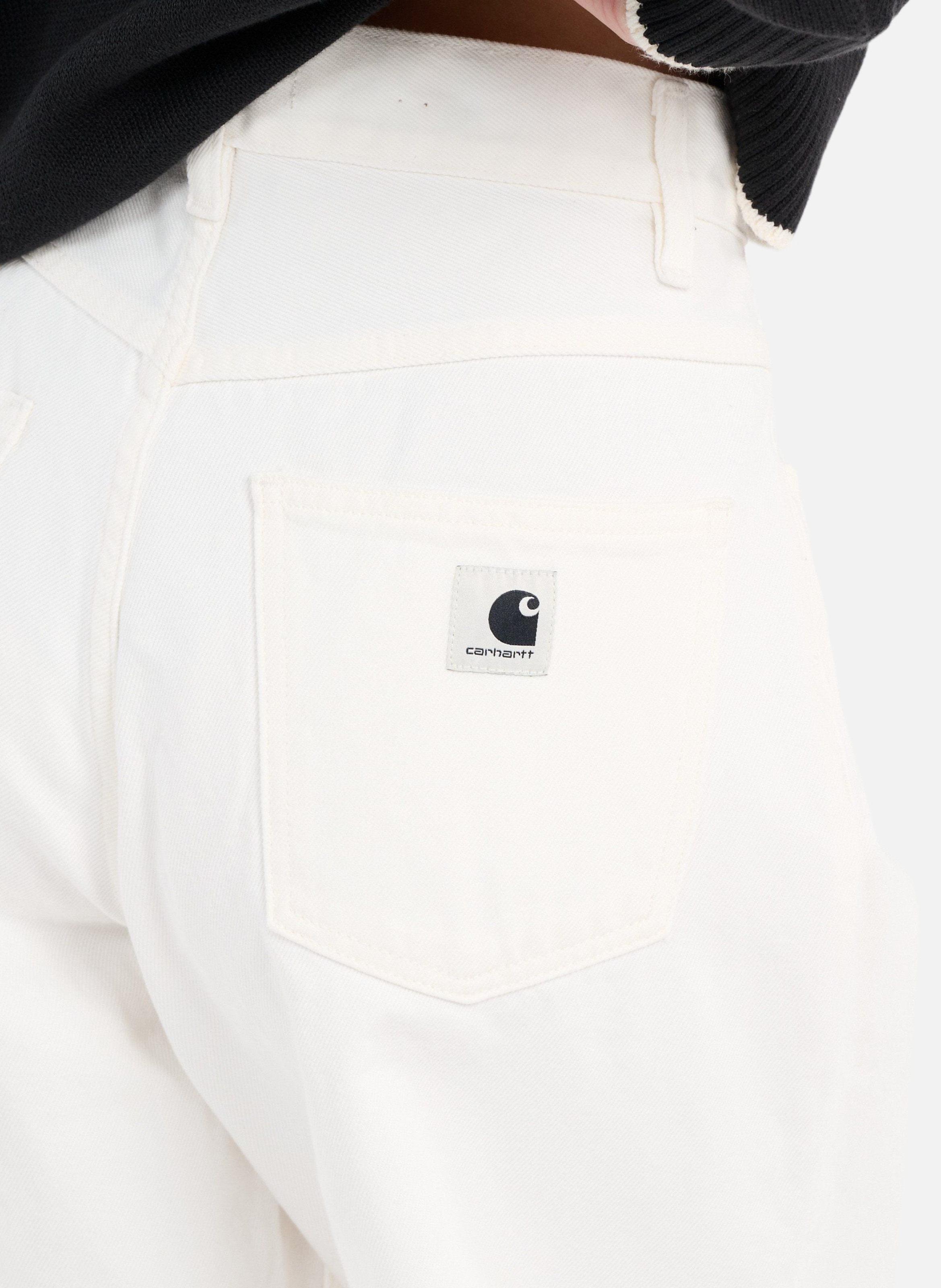 Jean ample w' brandon pant CARHARTT WIP Blanc