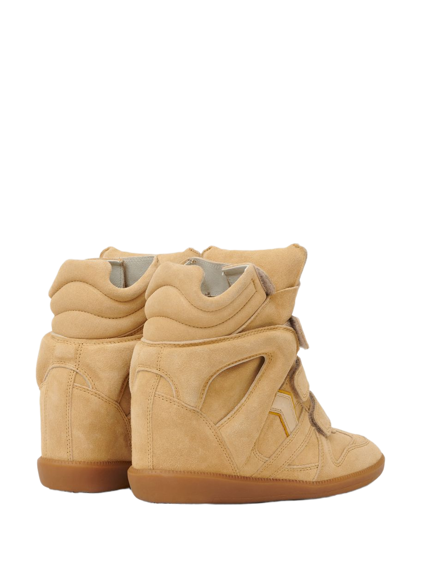 Keil-Sneaker Bekett aus Veloursleder vom Kalb ISABEL MARANT Mehrfarbig