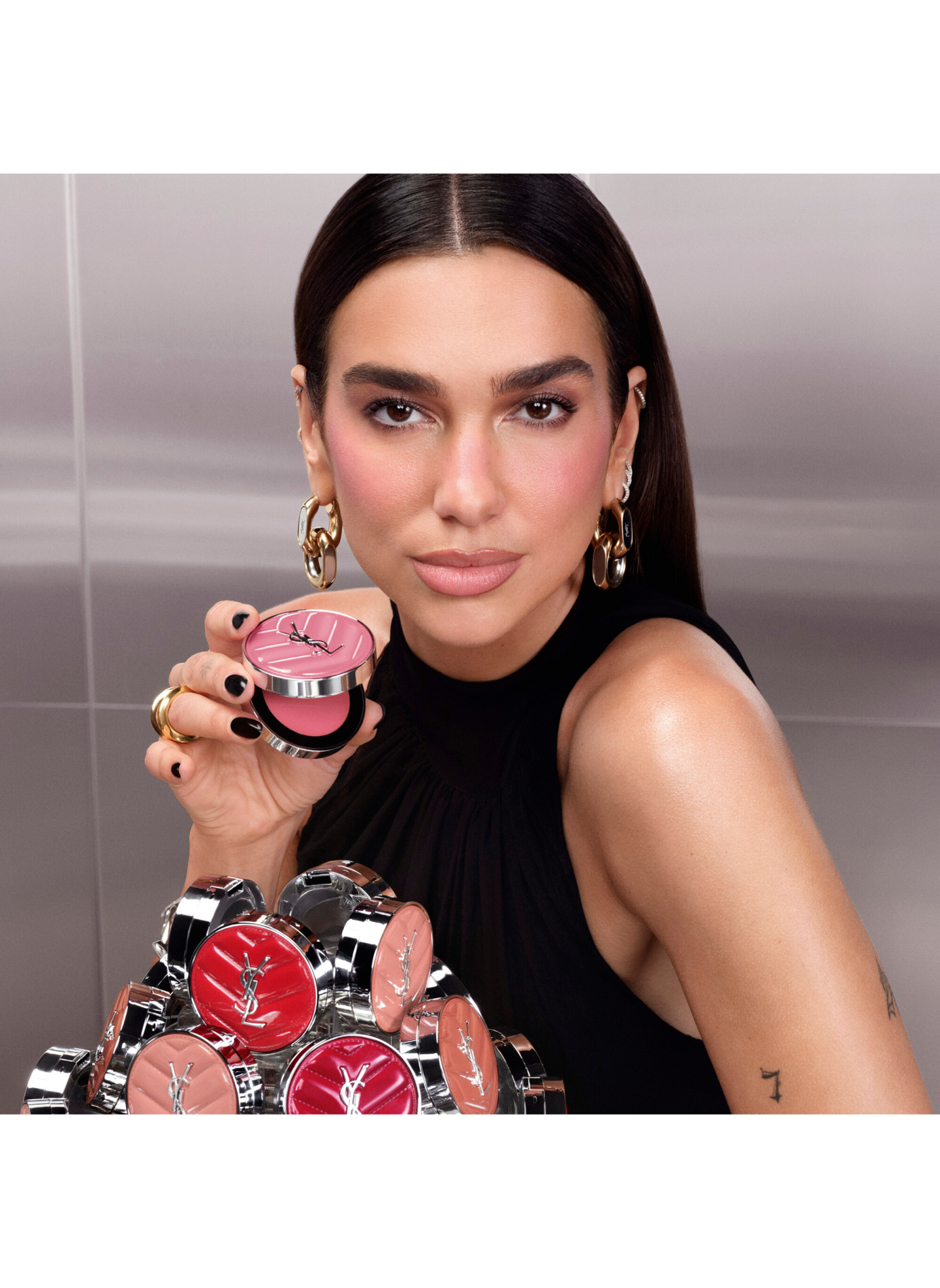 Make Me Blush Cream blush with luminous sculpting effect YVES SAINT LAURENT 86 raspberry glaze