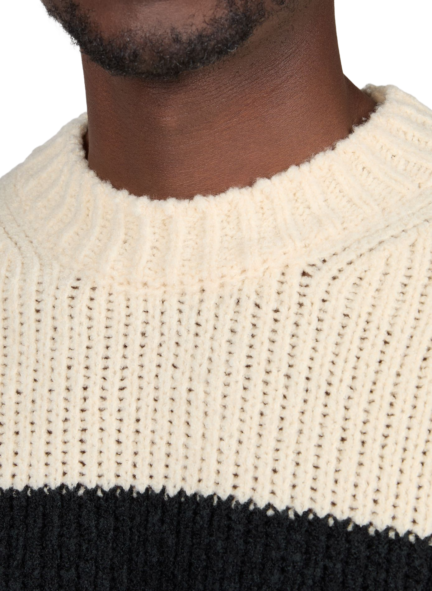 Striped sweater in blended virgin wool MONCLER Multicolour