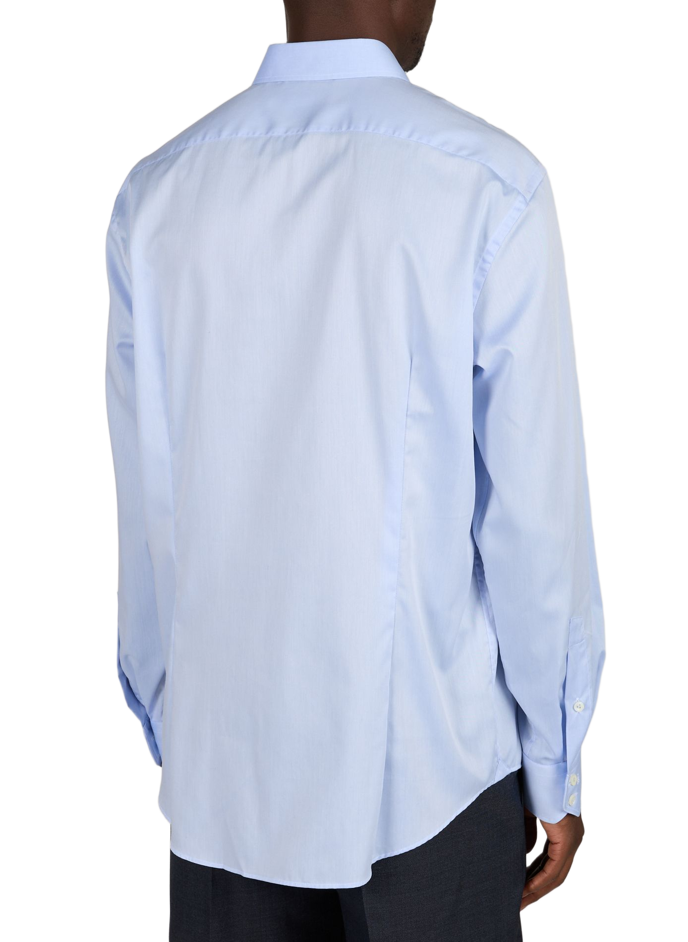 Slim-fit cotton shirt VAN LAACK Blue