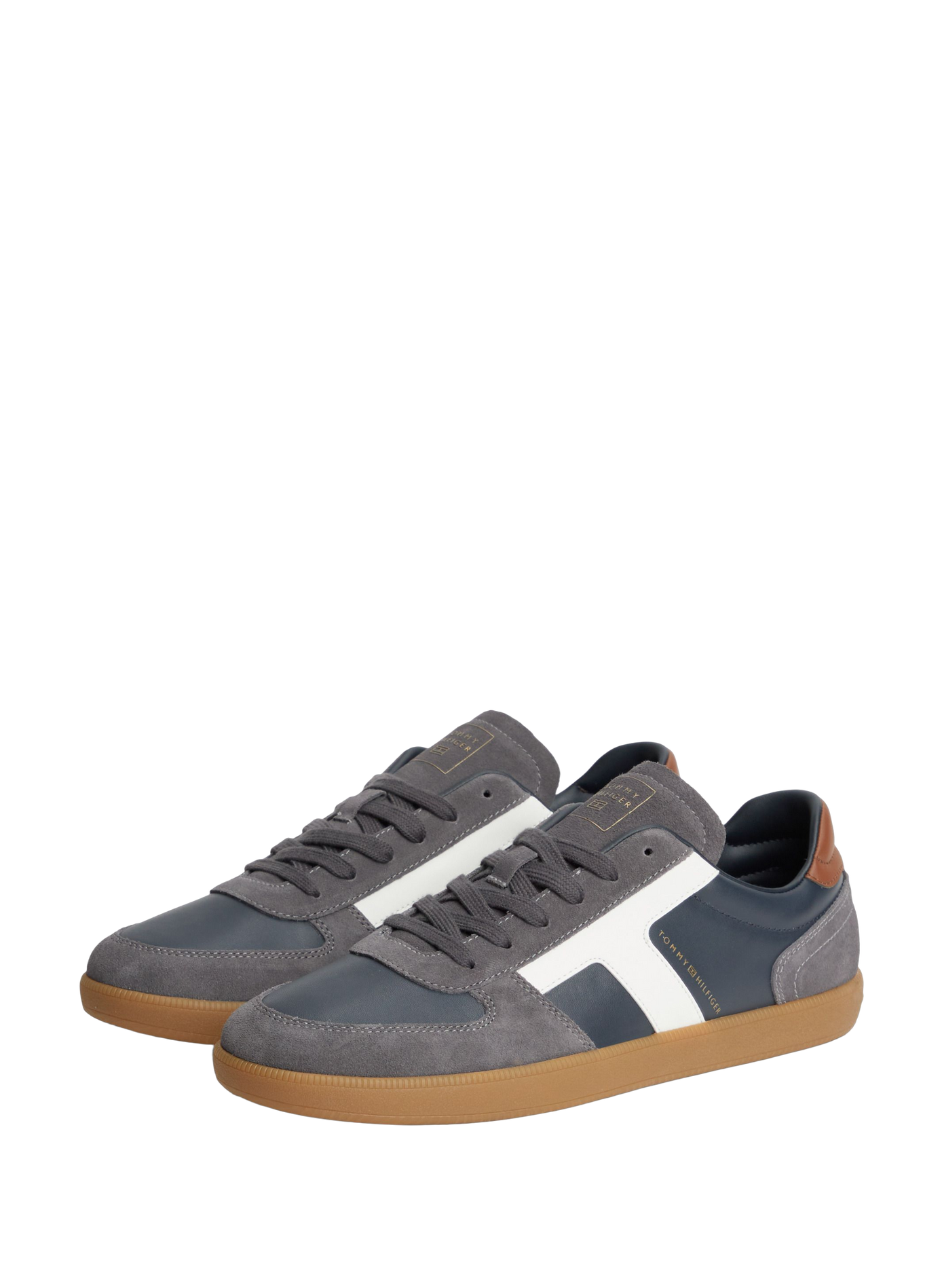 Baskets basses en cuir | Bleu TOMMY HILFIGER Homme