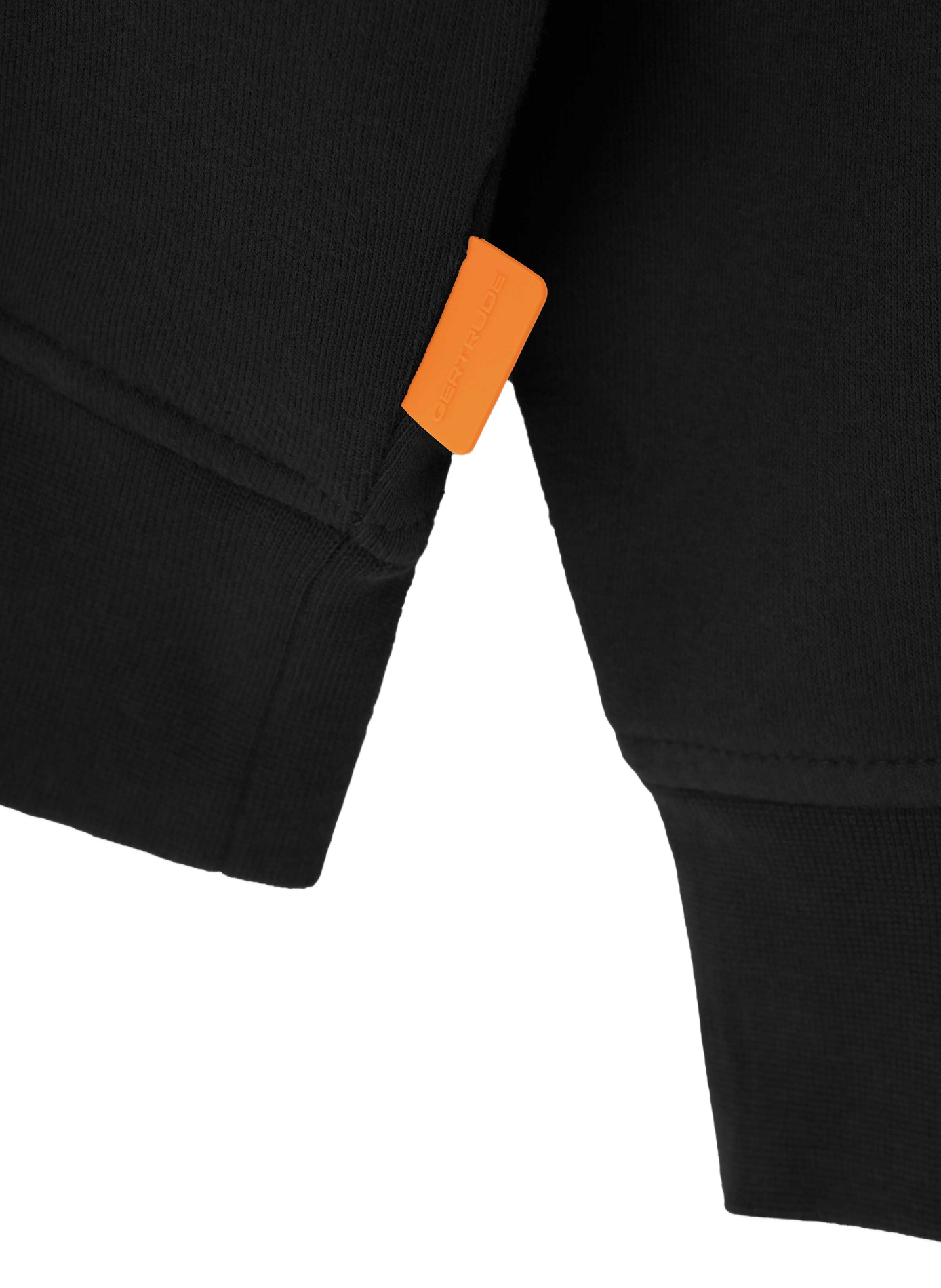 Antoinedots straight-fit printed cotton-blend hoodie GERTRUDE Black