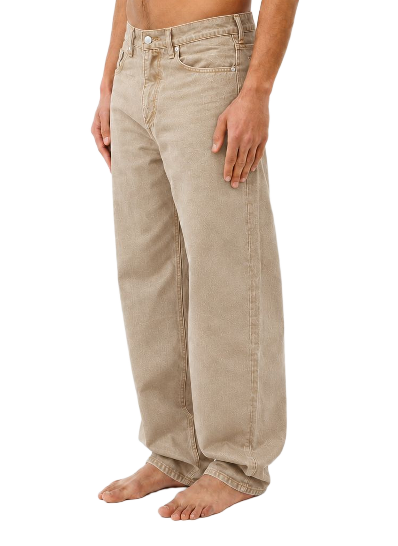 DN.88 cotton balloon jeans ATELIERS DE NIMES Beige