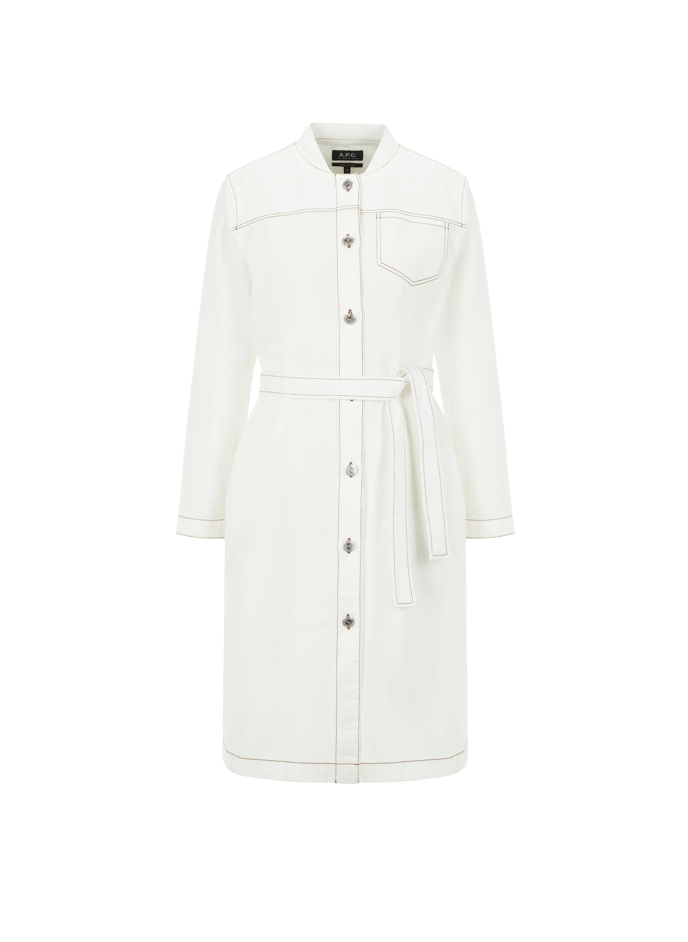 Robe chemise en denim