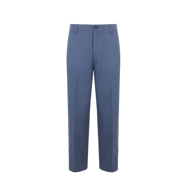 Pantalon uni en coton