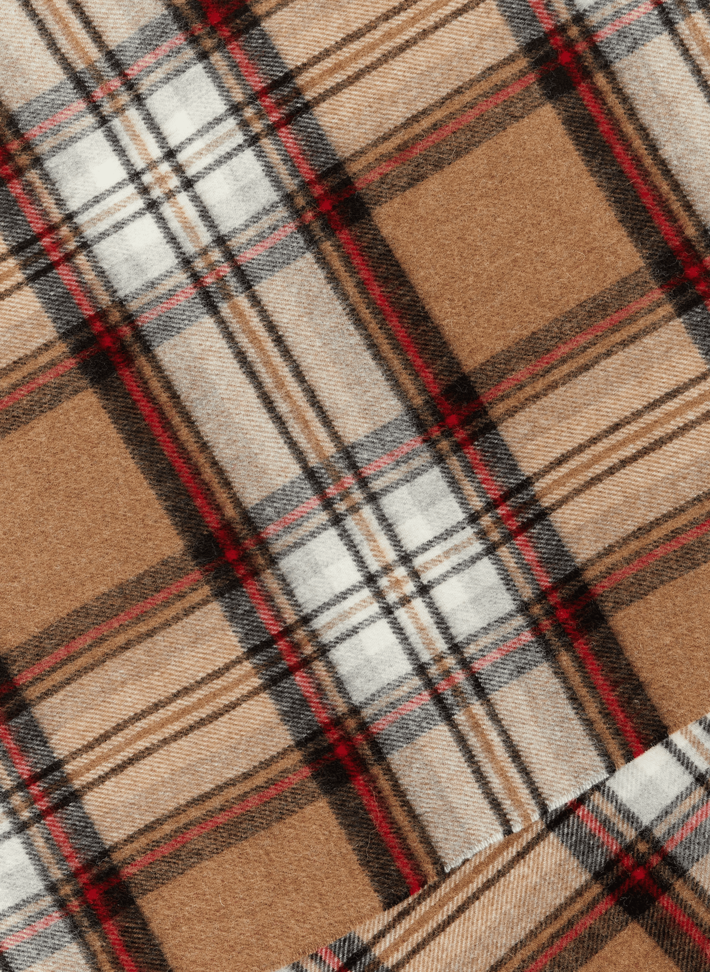 Wool check scarf SAISON 1865 Multicolour