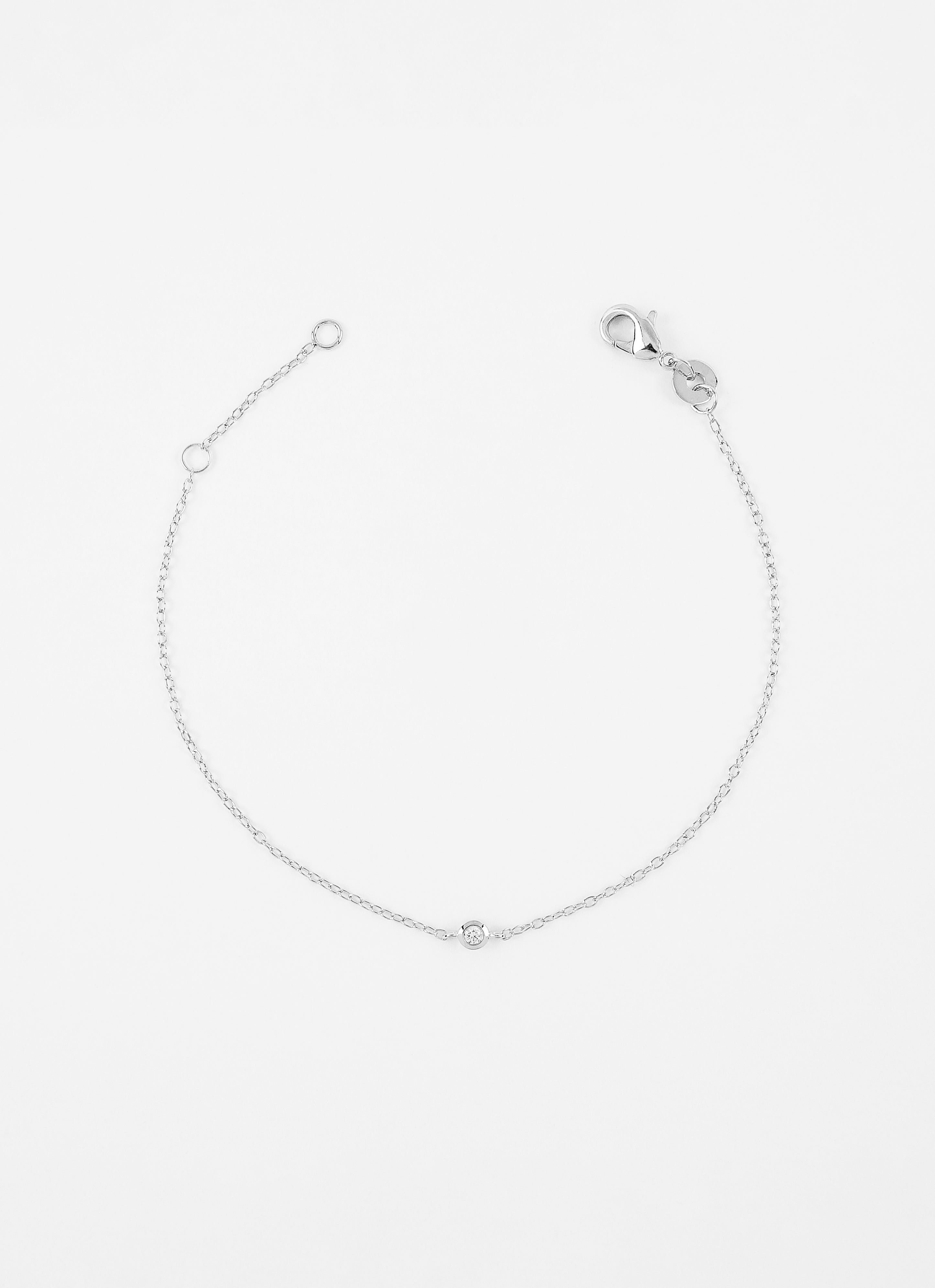 Bracelet solitaire esmée argent 925 ANNA SOTTILOTTA Argent
