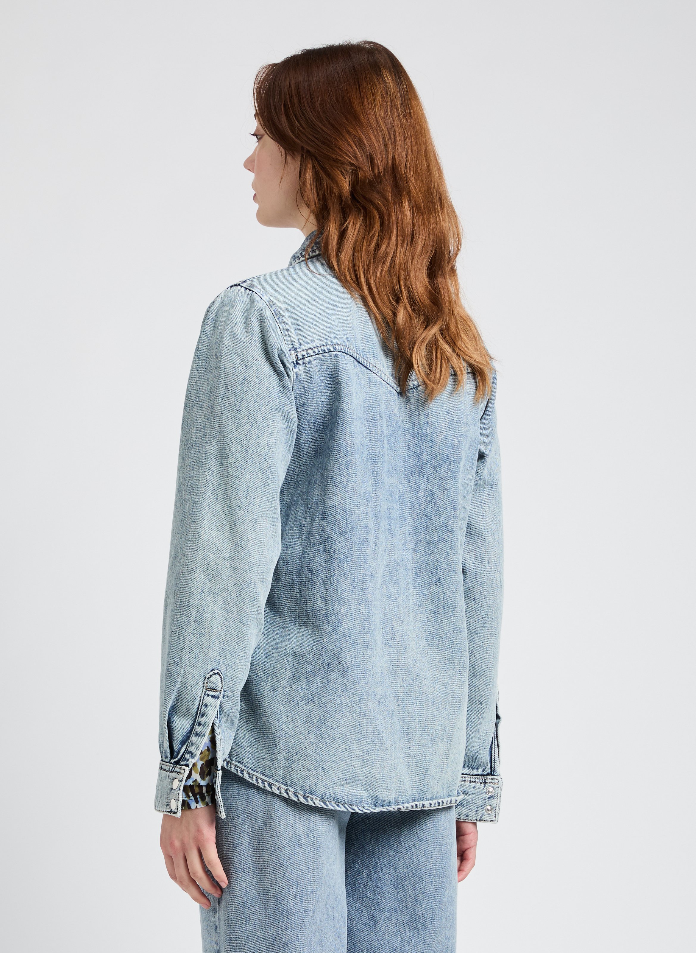 Chemise en coton VUDY SAISON 1865 Bleu