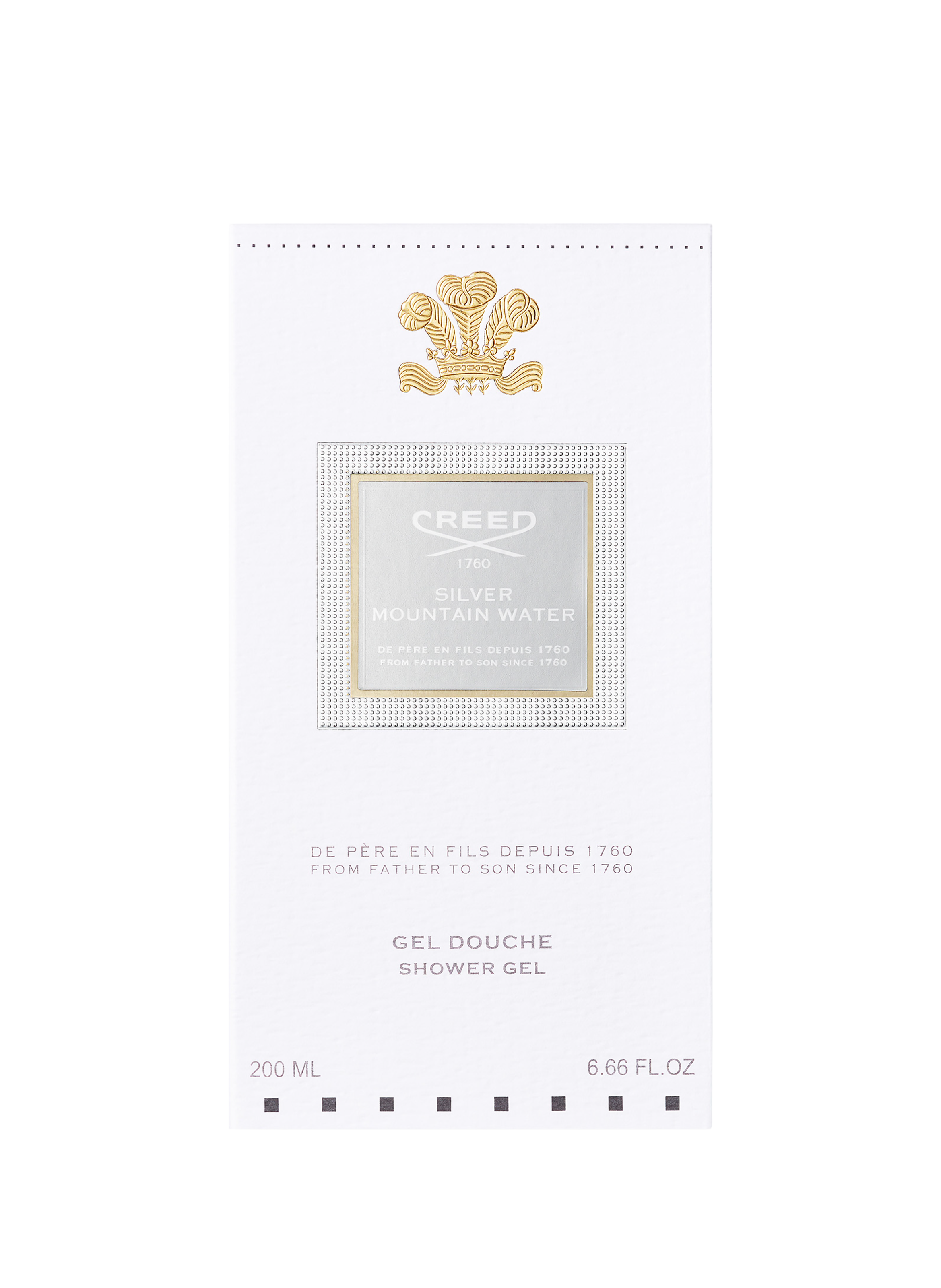 Gel douche parfumé Silver Mountain Water CREED No color