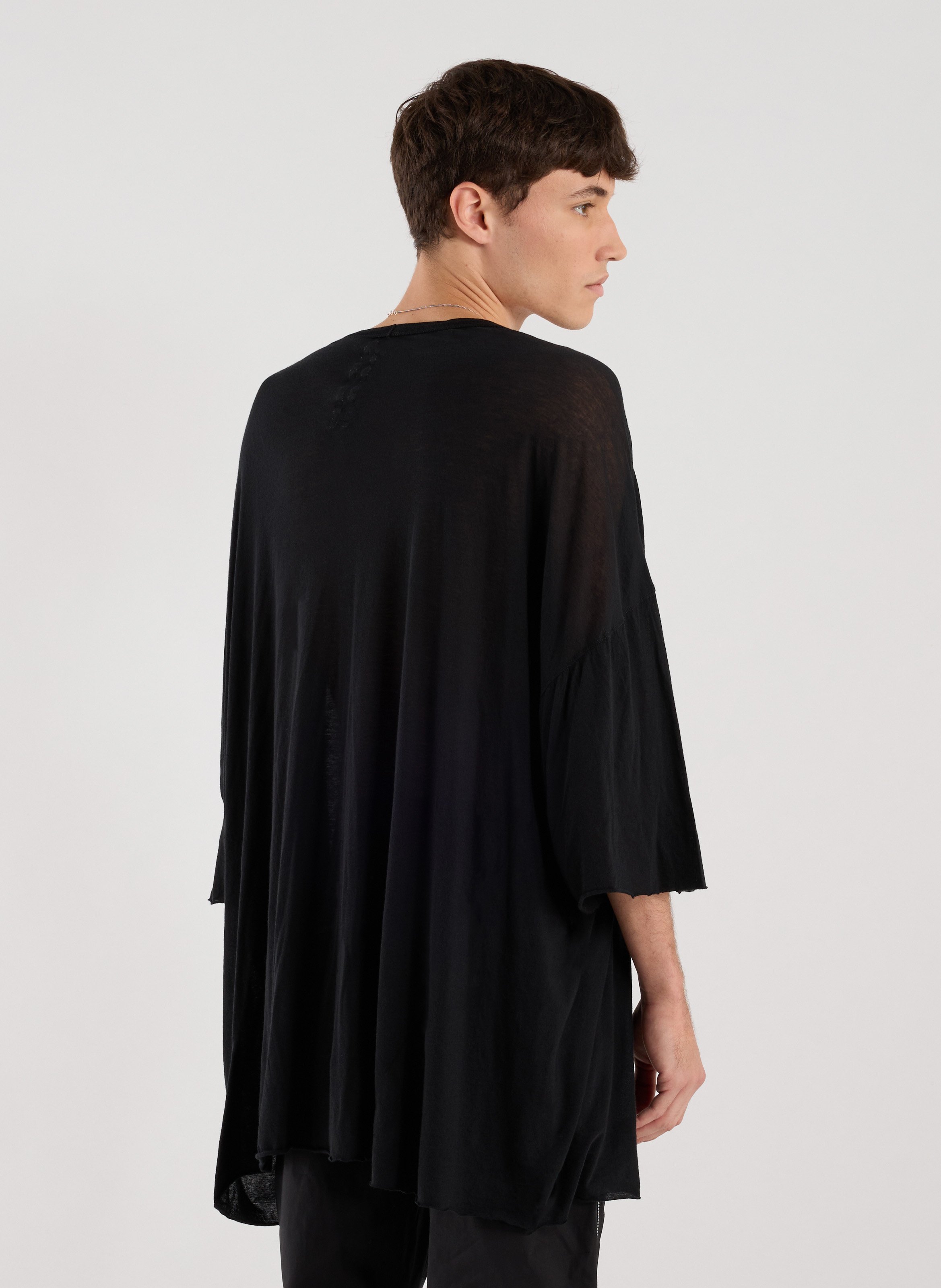 Loose cotton T-shirt RICK OWENS Black