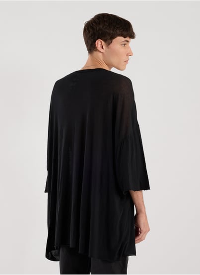 T-shirt ample en coton RICK OWENS T-shirt ample en coton RICK OWENS